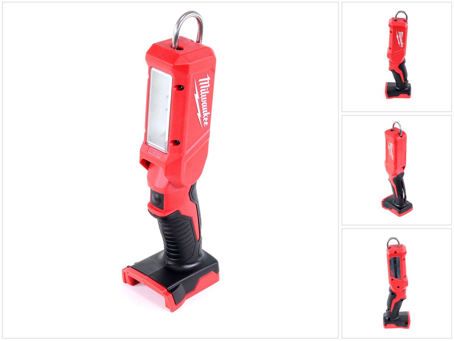 Milwaukee Baustrahler M18 IL-0 Akku Inspektionsleuchte mit 300 Lumen Solo ohne Akku, ohne L