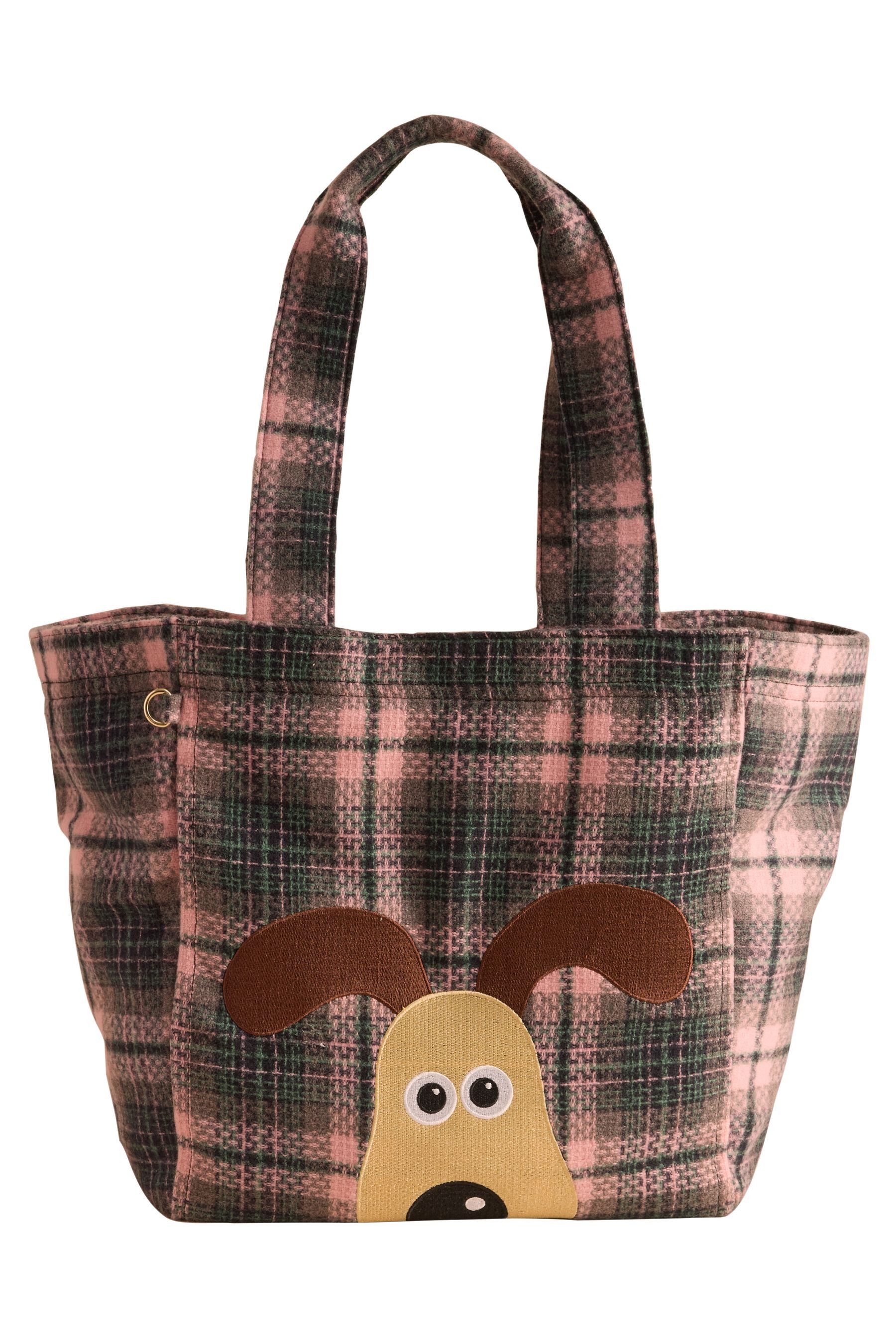Cath Kidston Einkaufsbeutel Cath Kidston Tartan-Tragetasche, Wallace + Gromit
