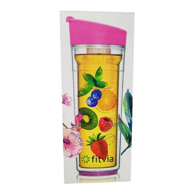 fitvia Trinkflasche Fitvia Fruit Tea Infuser Bottle Flasche
