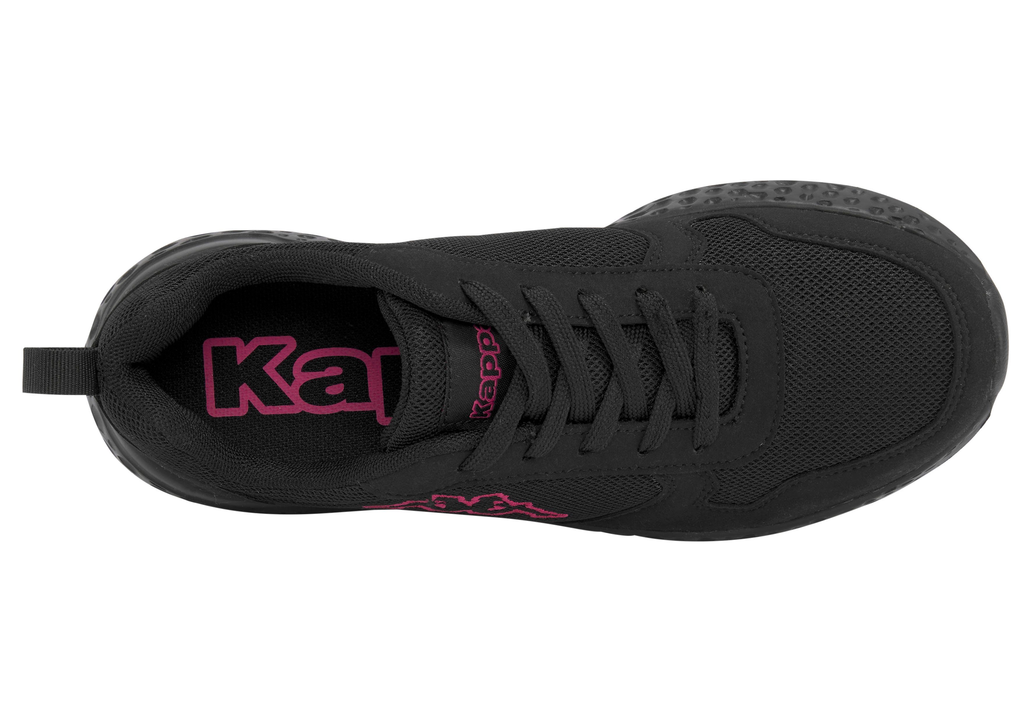 Kappa Sneaker schwarz-pink