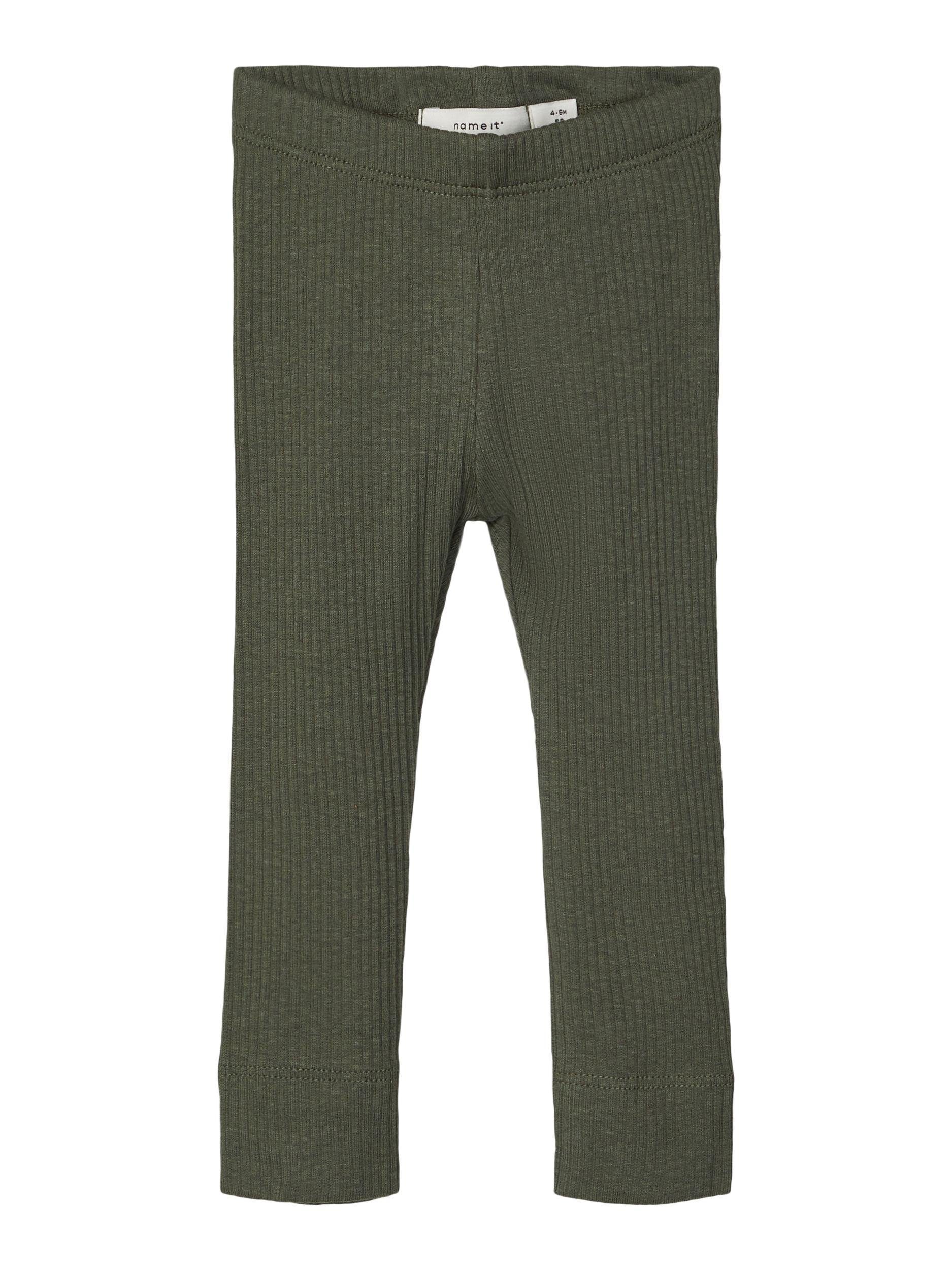 Leggings Name It Baby Leggings im Rippdesign Bio-Baumwolle