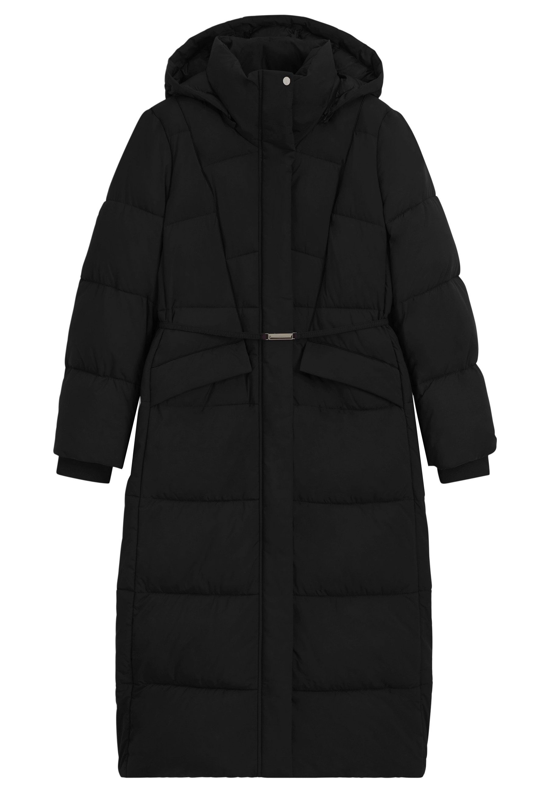 BOSS Kurzmantel Pamaxi mit metallenem Gürtel-Detail (1-tlg) günstig online kaufen