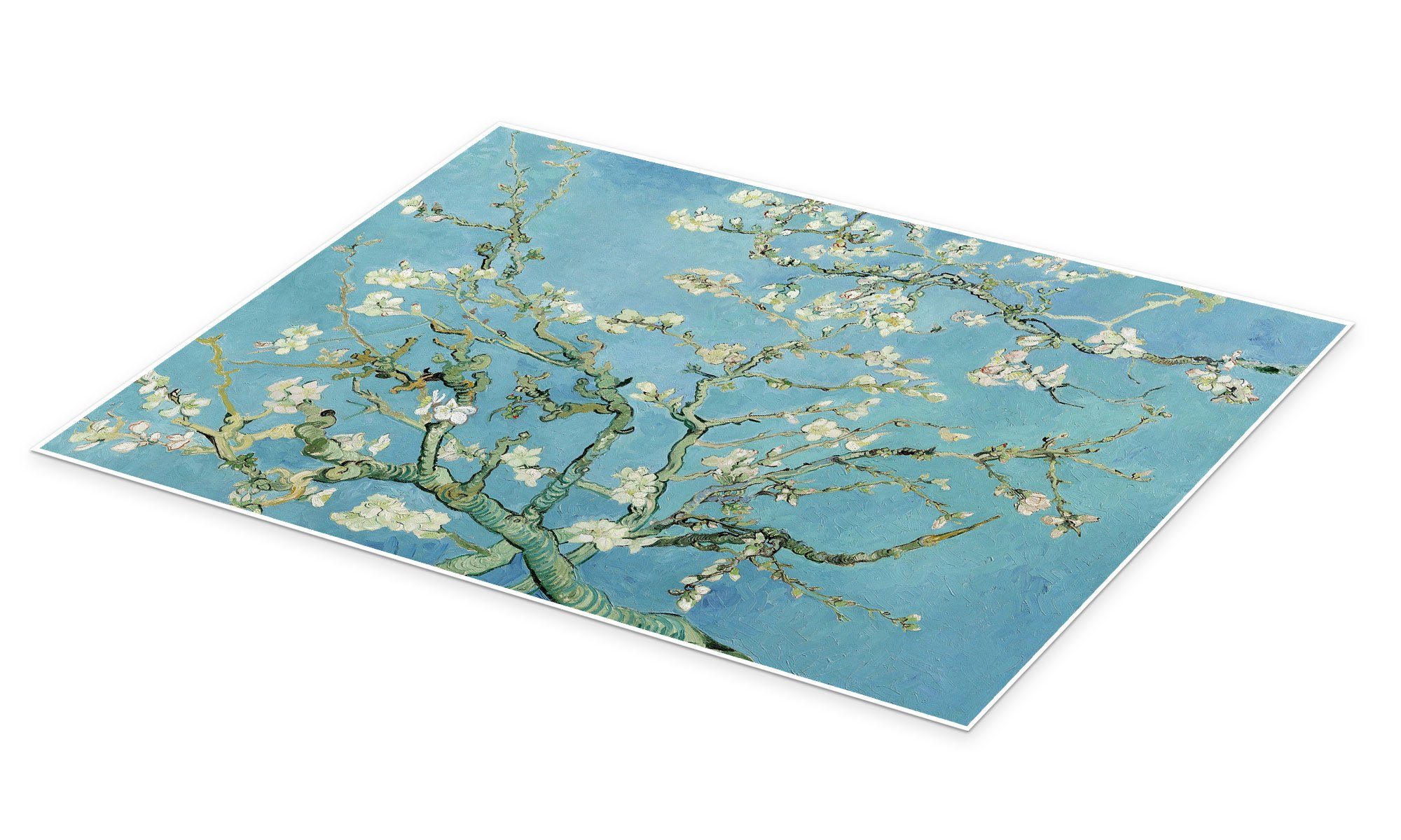 Posterlounge Wandbild Mandelblüte, Vincent van Gogh, erhältlich als Poster, Leinwandbild, Wandsticker oder Acrylglasbild