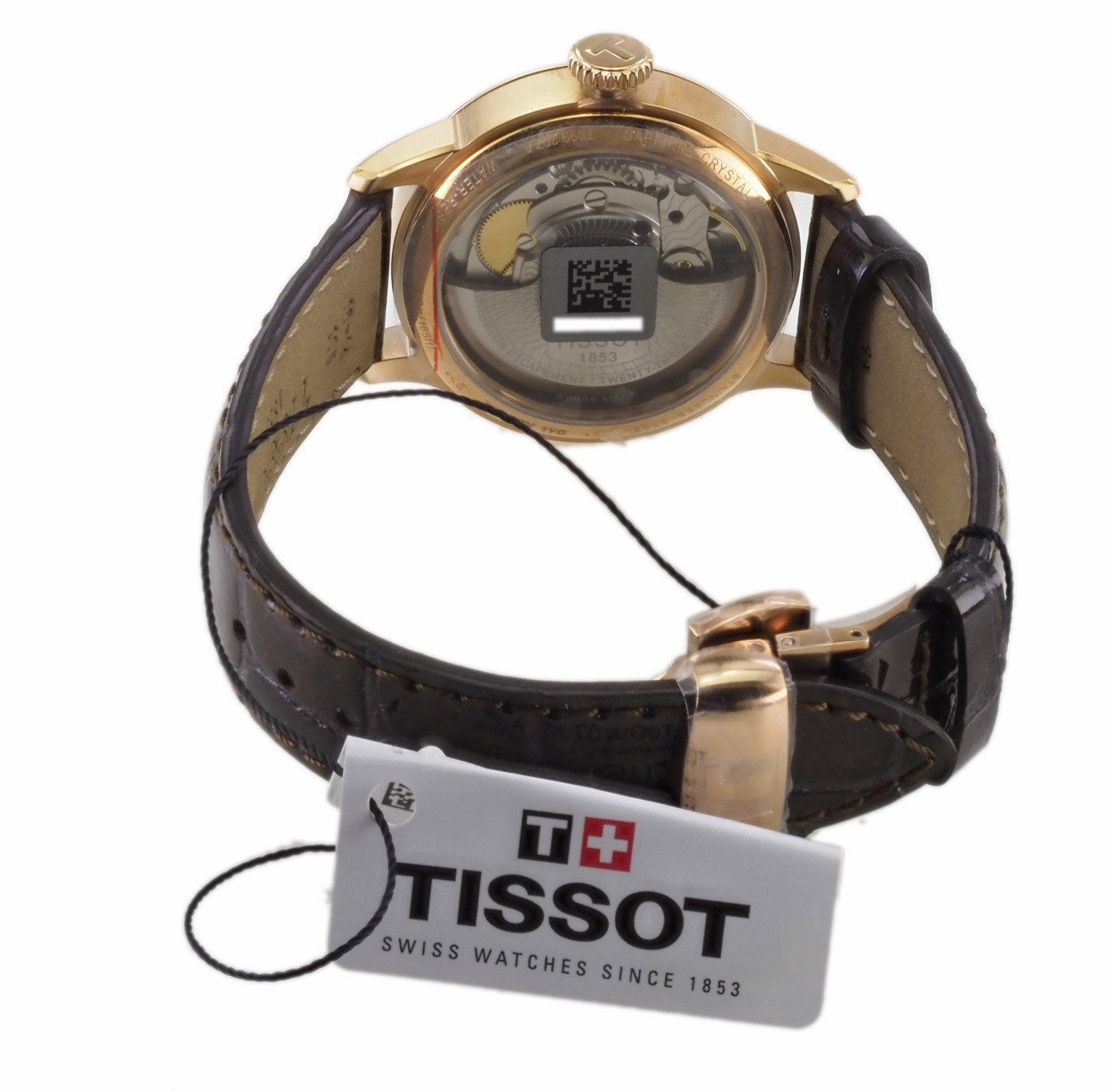 Tissot Automatikuhr Tissot Damen Automatik Uhr Chemin des Tourelles Powermatic 80 T0992073, (Rosegold)