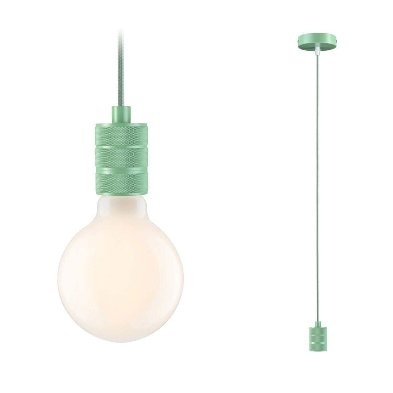 Paulmann LED Pendelleuchte Paulmann Neordic Pendelleuchte Tilla Ø 10 cm E 27, Ohne Leuchtmittel, Dimmbar ohne Bewegungsmelder