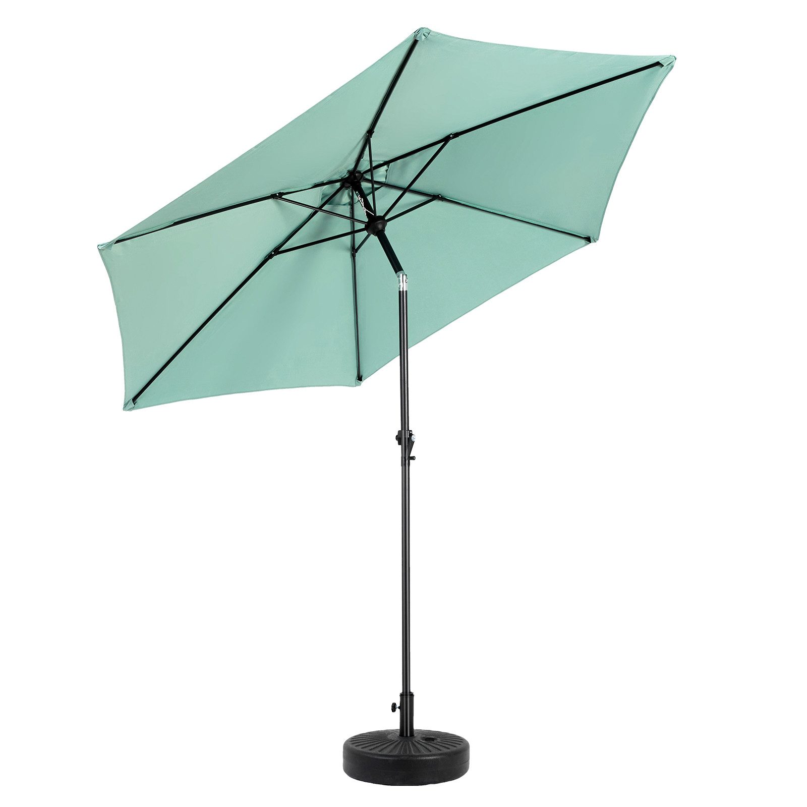 Yorbay Sonnenschirm Strandschirm Sonnenschutz mit Kurbel günstig online kaufen