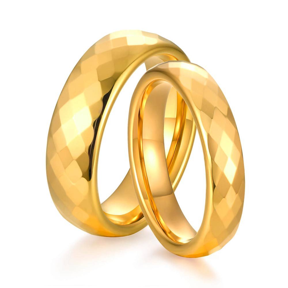 Trauring Eheringe Wolfram gold