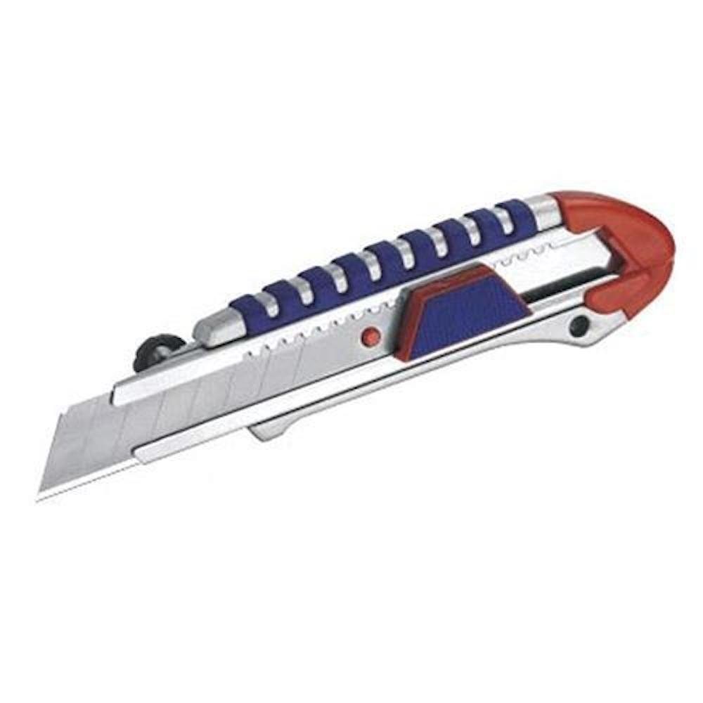 PROREGAL® Universalschere Cuttermesser Abbrechklingen 25mm, Alubody