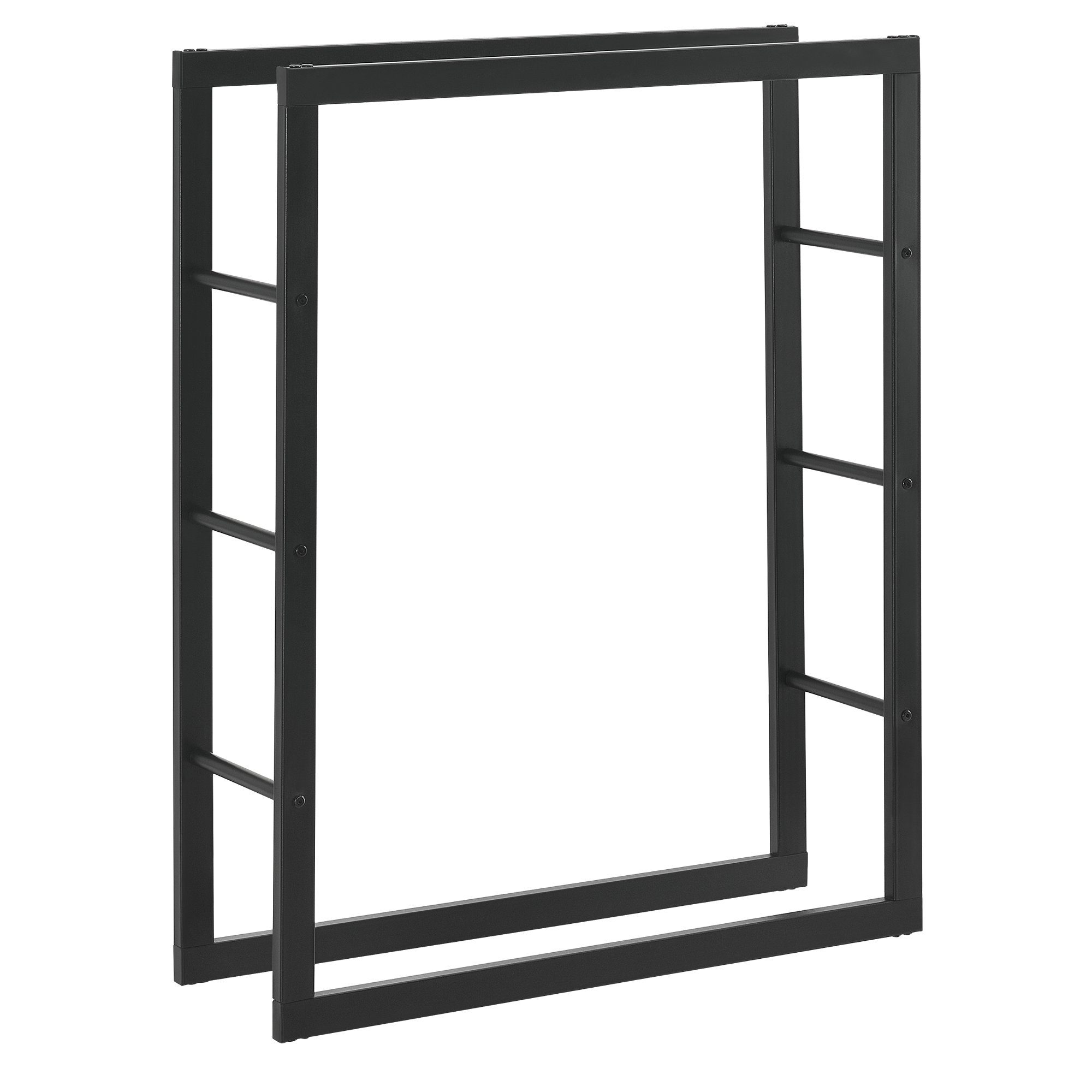 en.casa Kaminholzregal, BxTxH:80x25x100 cm, »Täby« Brennholzregal günstig online kaufen
