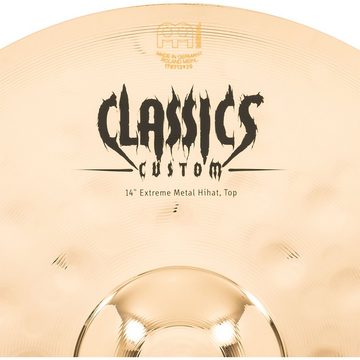 Meinl Percussion Becken,Classics Custom HiHat 14", CC14EMH-B, Extreme Metal, Classics Custom HiHat 14", CC14EMH-B, Extreme Metal - HiHat