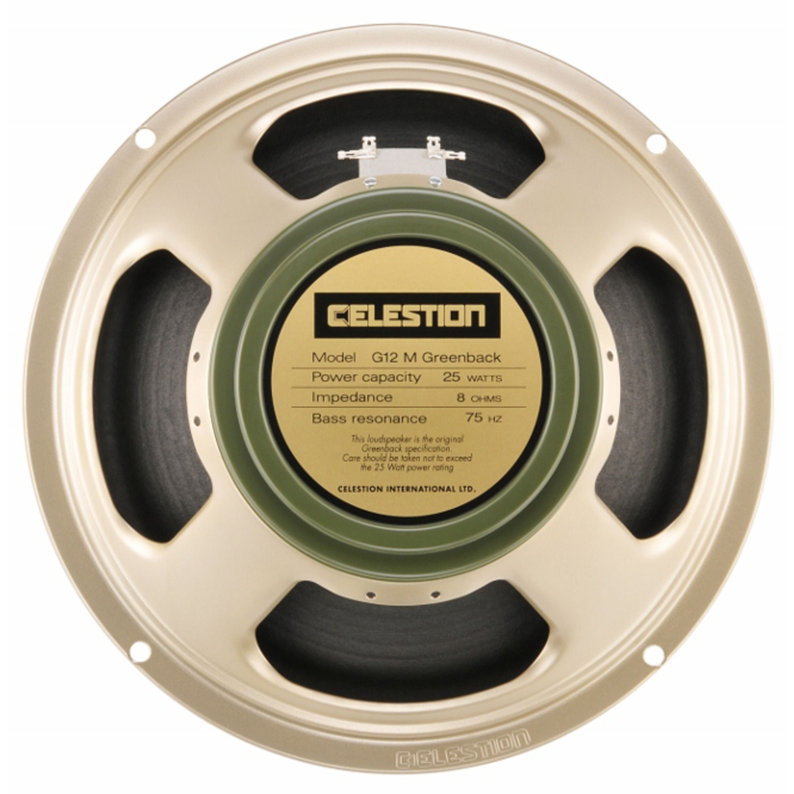 Celestion Lautsprecher (G12M Greenback 12" 16 Ohm - Gitarrenlautsprecher)