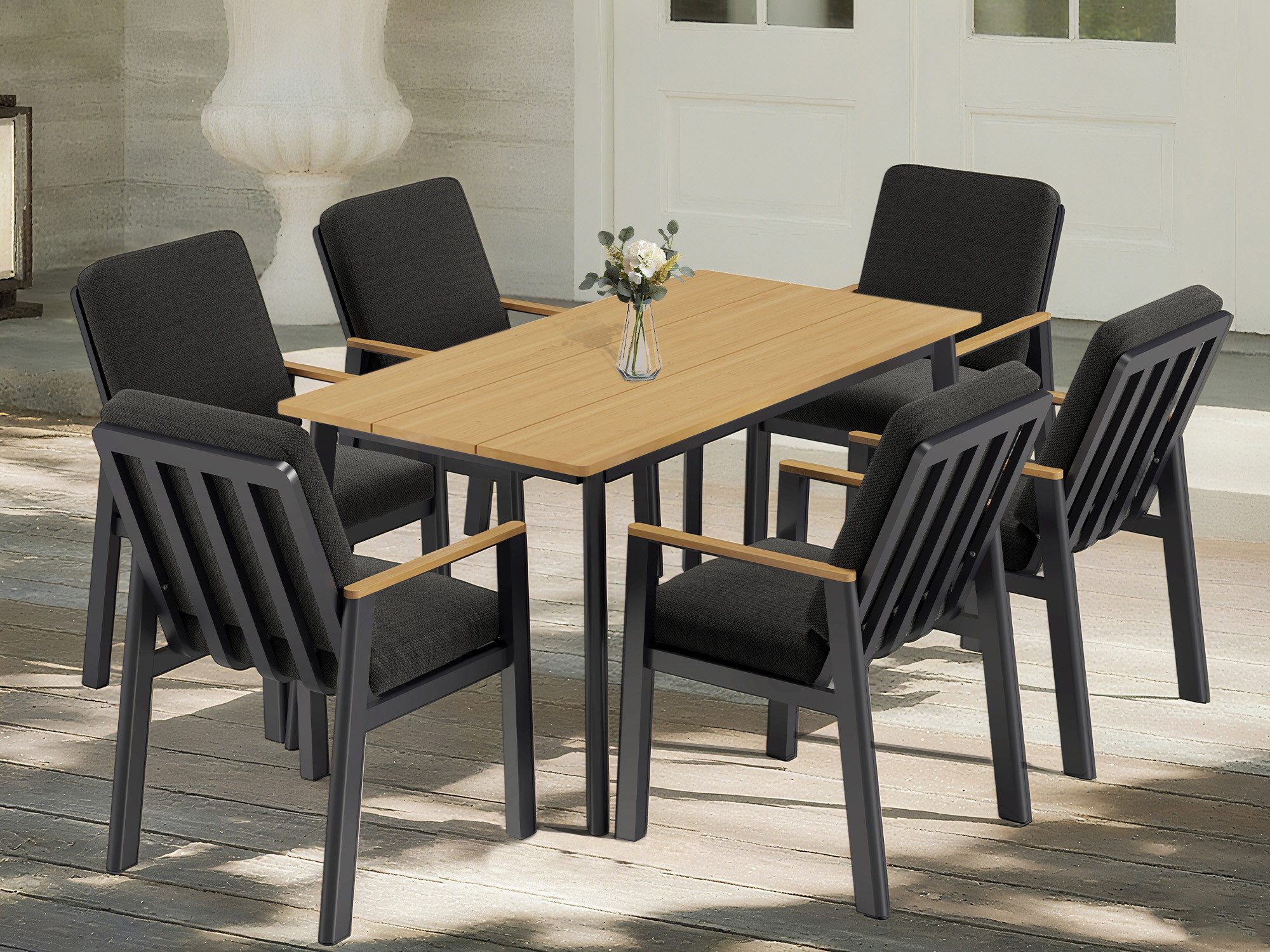 MeXo Gartenlounge-Set, (Gartenmöbel Set für 6 günstig online kaufen