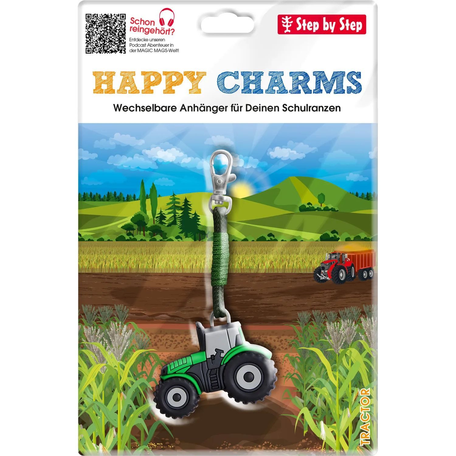 Step by Step Schulranzen-Patch Happy Charms
