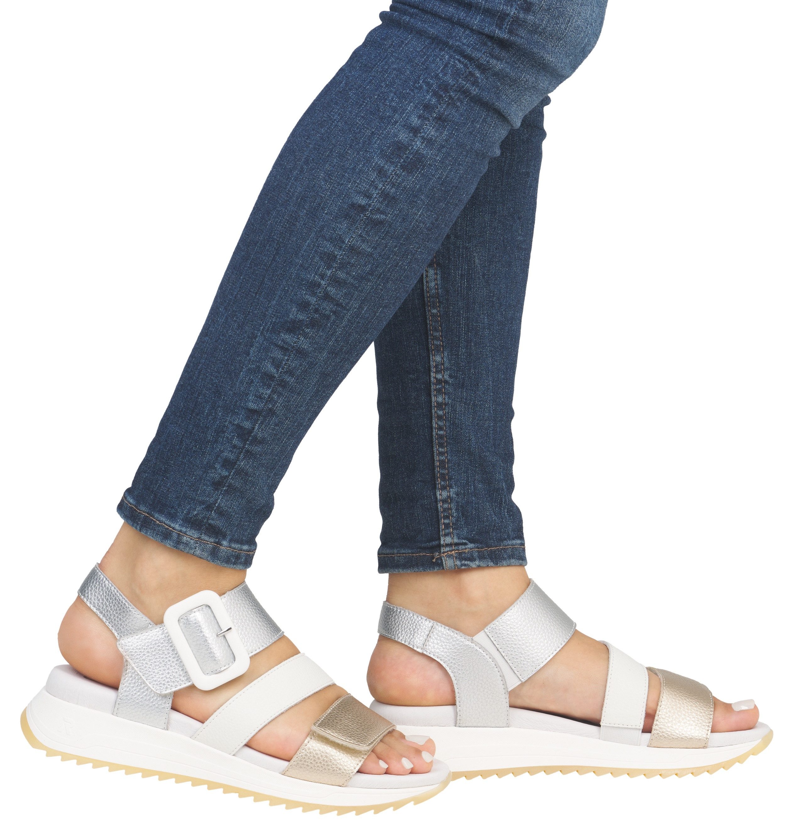 RIEKER Sport Riemchensandale Sommerschuh, Klettschuh, Outdoorsandale günstig online kaufen