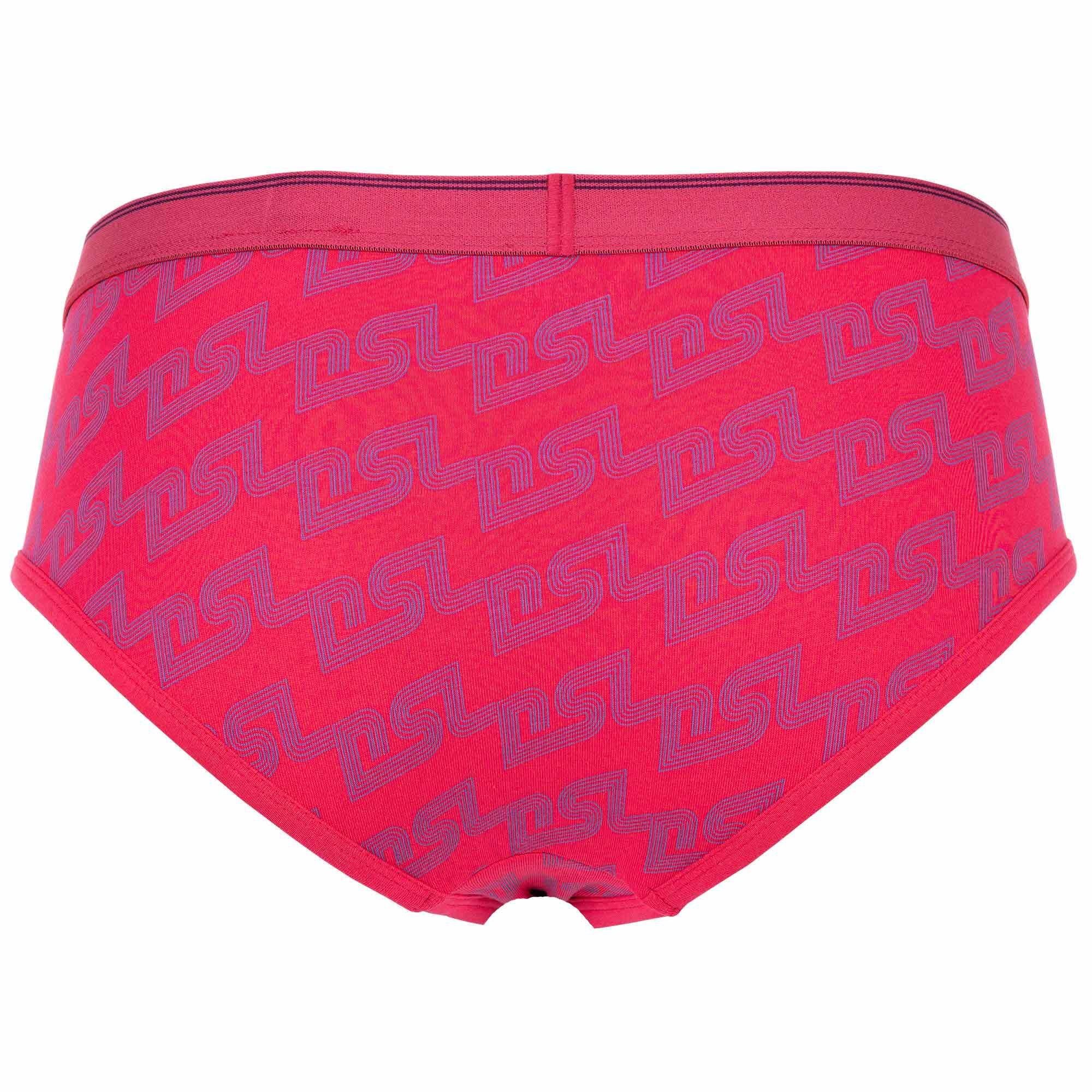 UFPN Pink/Schwarz/Blau - OXYS-THREEPACK 3er Slips, Slip Pack Damen Diesel