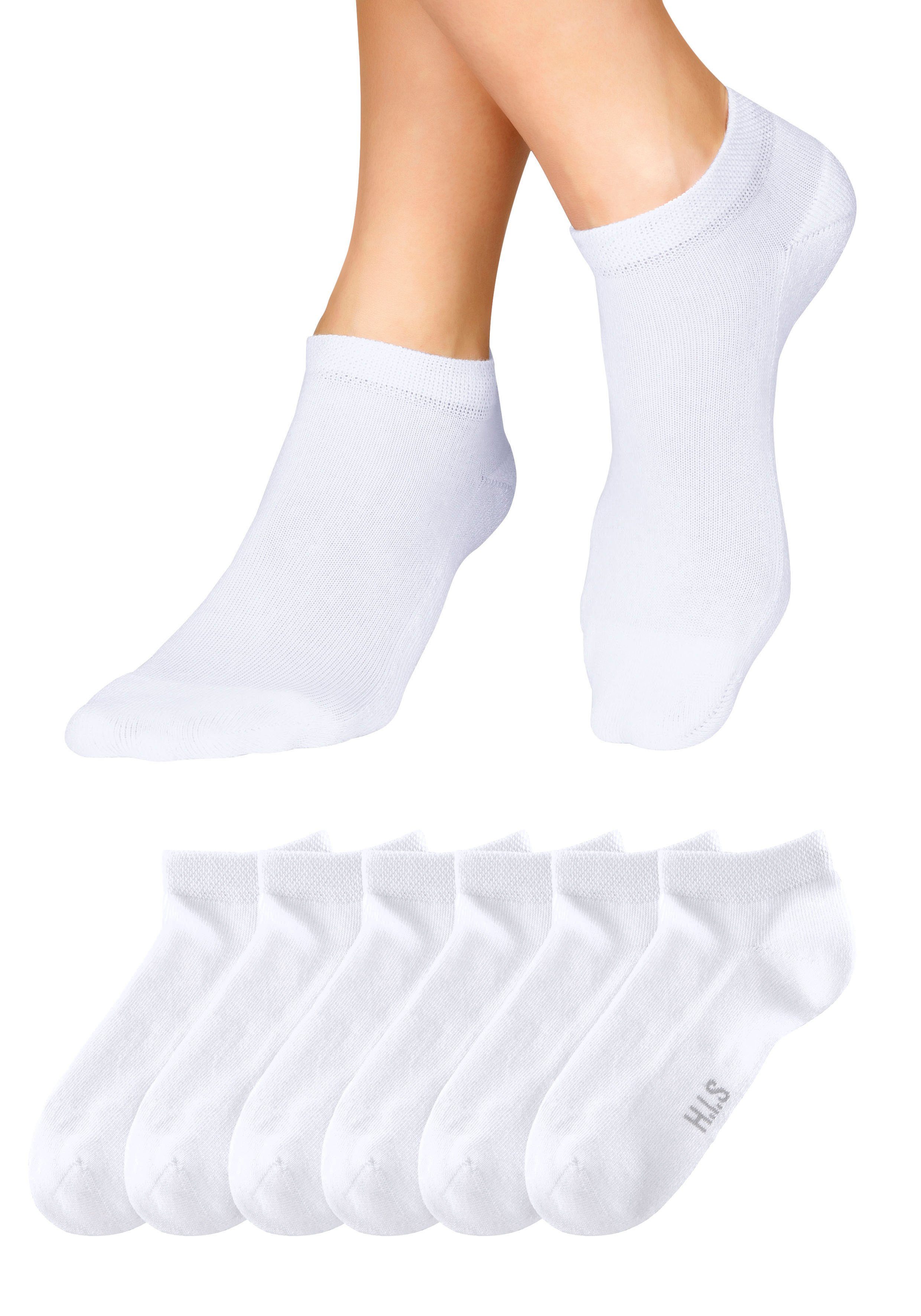 H.I.S Sneakersocken Packung, 6 Stk. tlg. mit weicher Frotteesohle günstig online kaufen