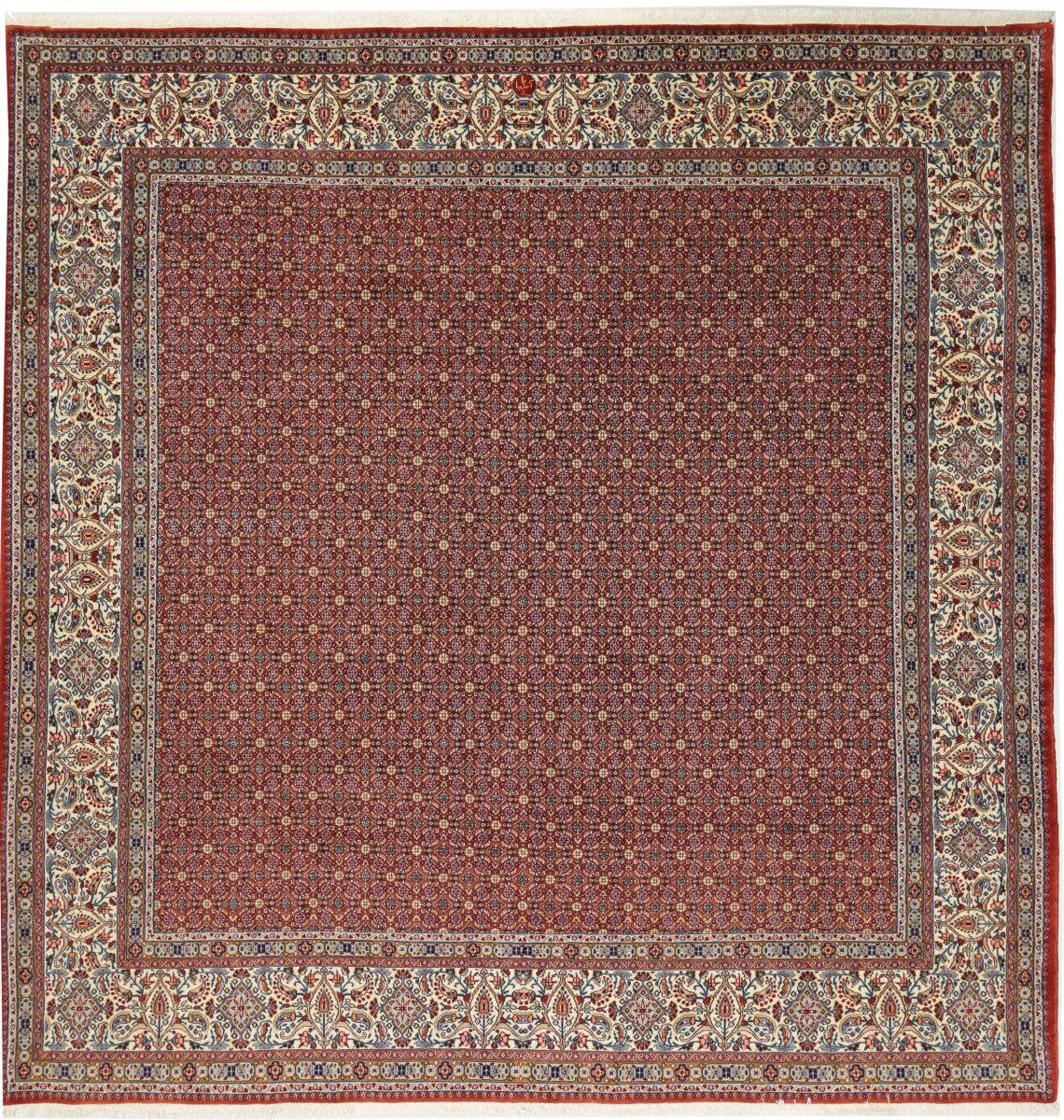 Orientteppich Moud Dorokhsh 296x304 Handgeknüpfter Orientteppich / Perserteppich, Nain Trading, rechteckig, Höhe: 12 mm