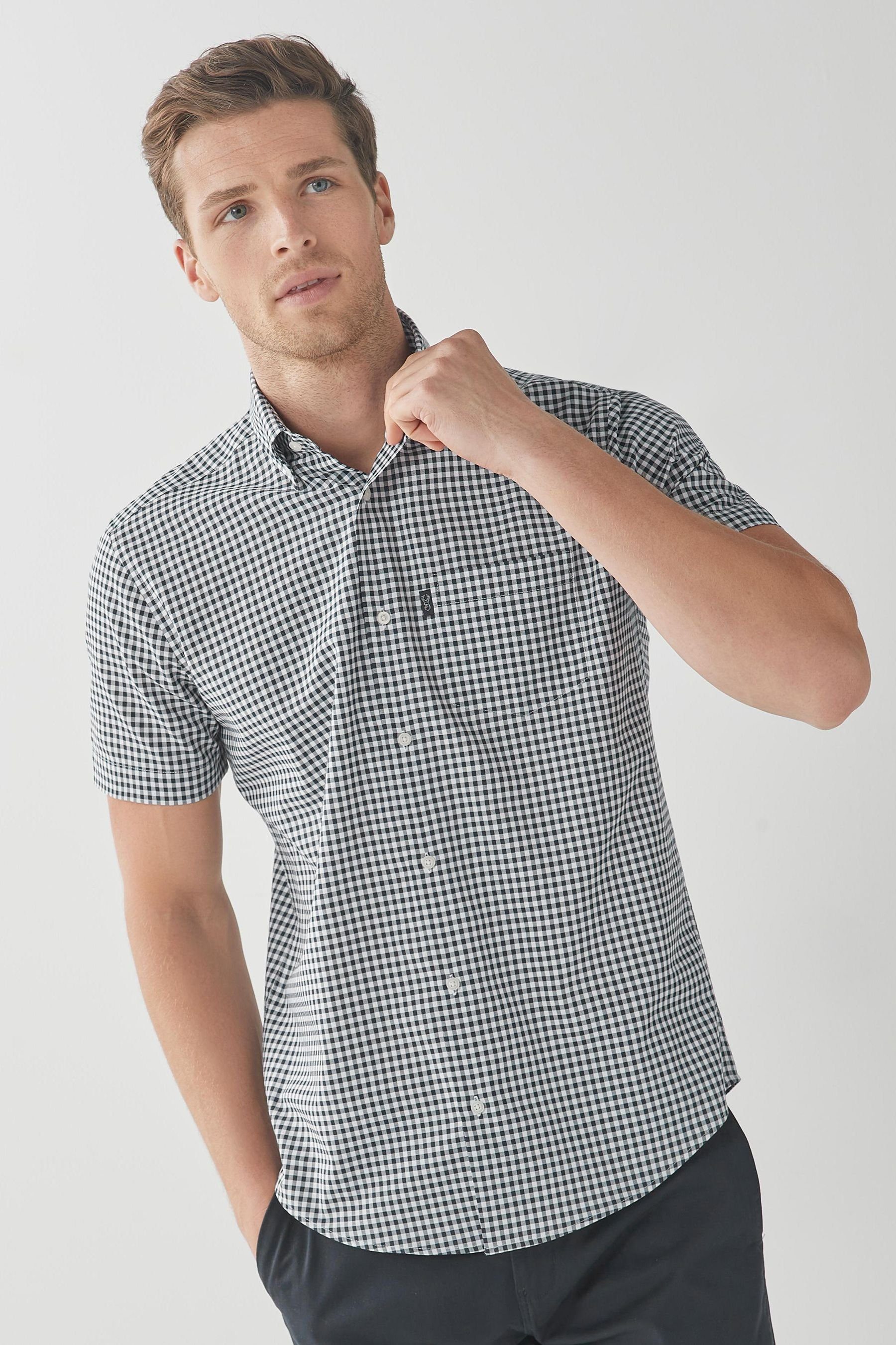 Next Businesshemd Pflegeleichtes Button-Down-Oxford-Hemd (1-tlg) günstig online kaufen