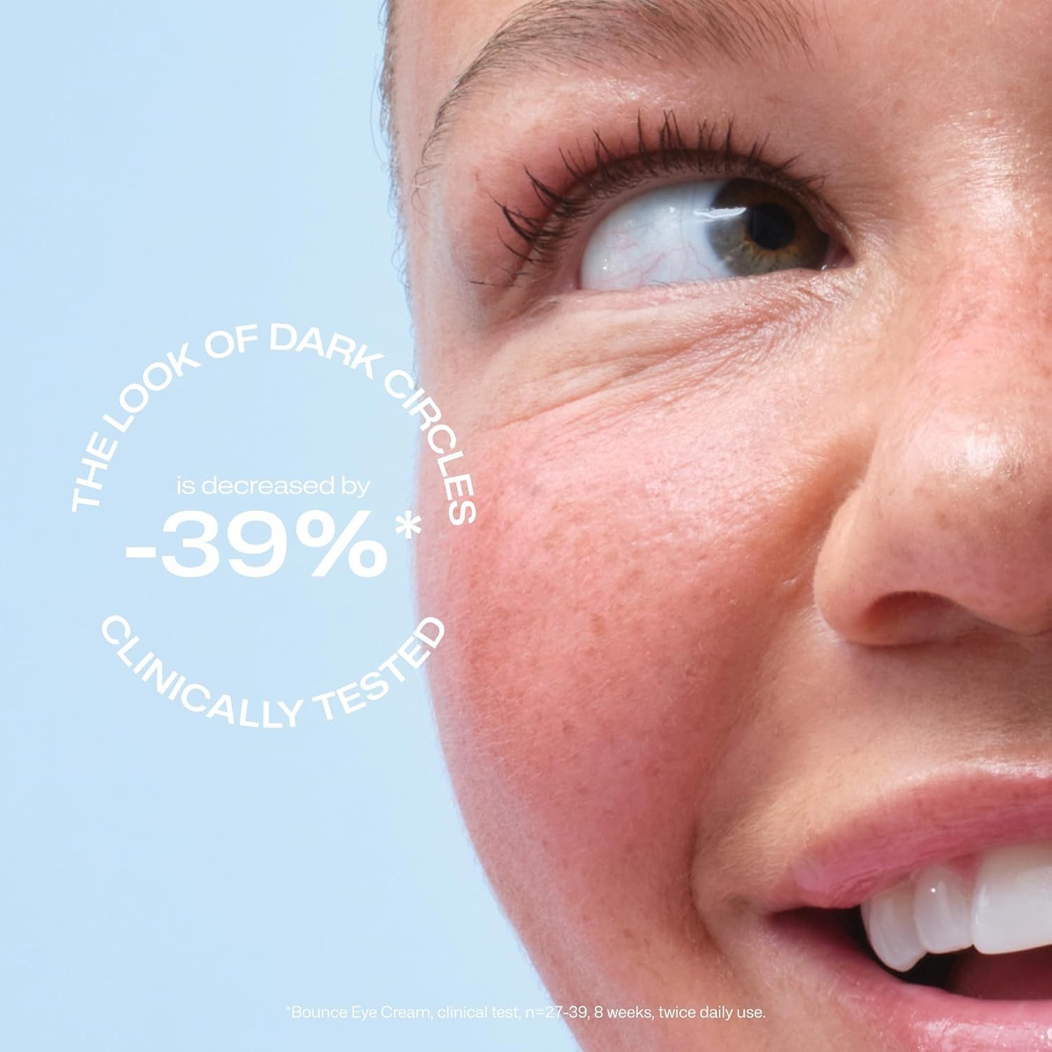 Lumene Anti-Aging-Augencreme Nordic Bloom [LUMO] Bounce Eye Cream, dreifacher Hyaluronsäure und nordischer Preiselbeere, Aufpolsternde und aufhellende Augencreme mit veganen Kollagenpeptiden