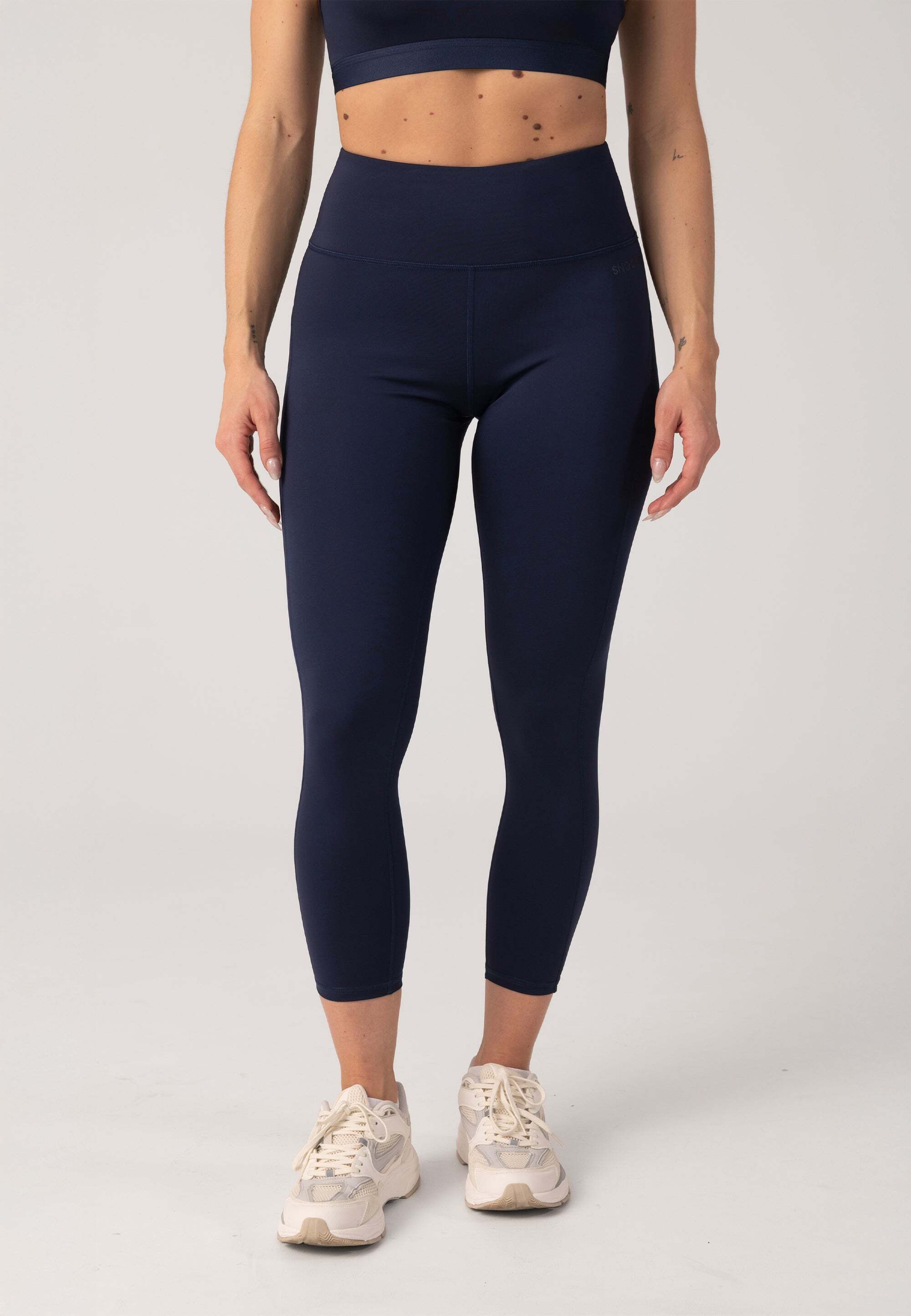 SNOCKS Highwaist Leggings Sport Leggings 7/8 Länge (1-tlg) mit elastischem Bund aus atmungsaktivem Material