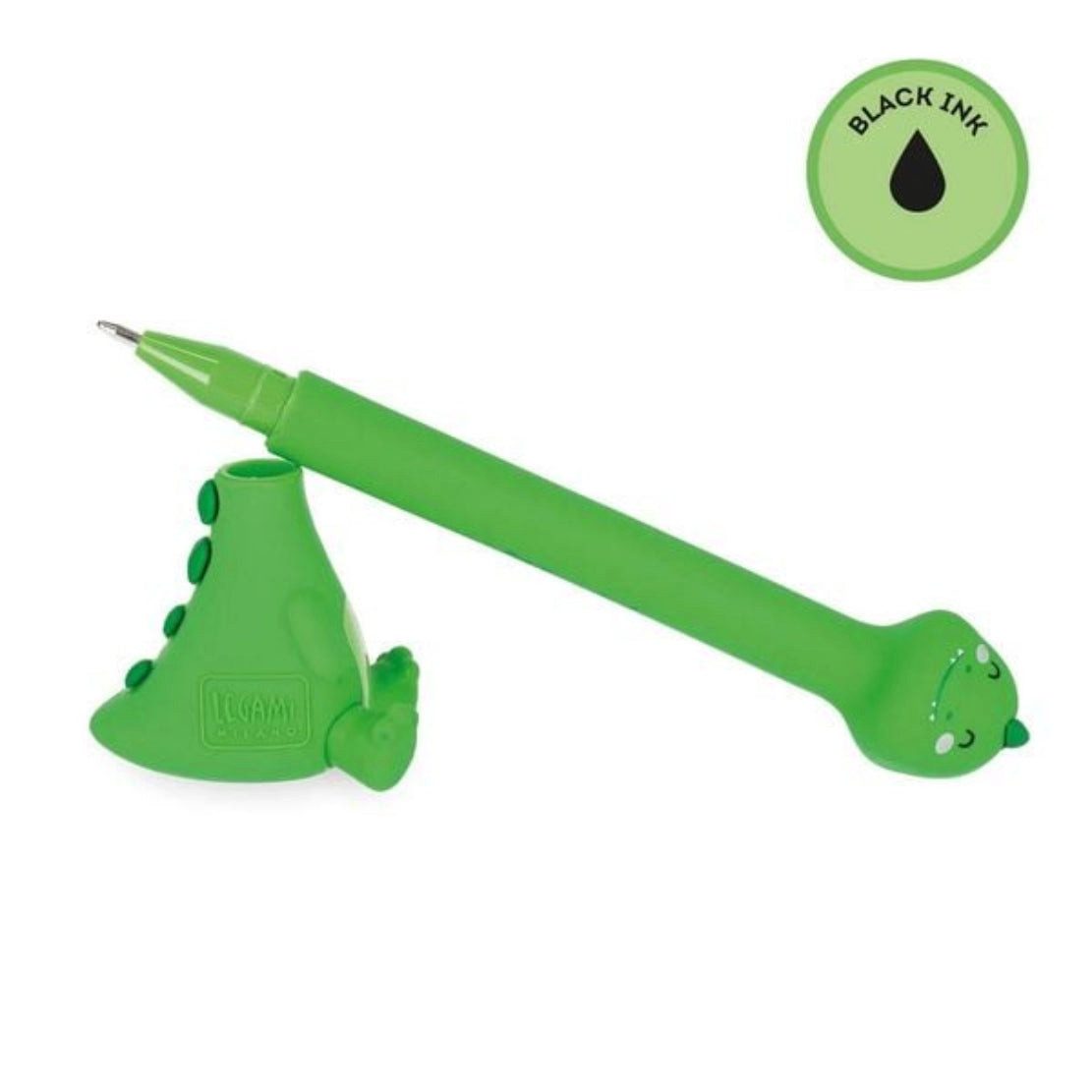 Legami Federmäppchen LEGAMI Stand-Ink Ovation Kugelschreiber Dino mit Standfuss