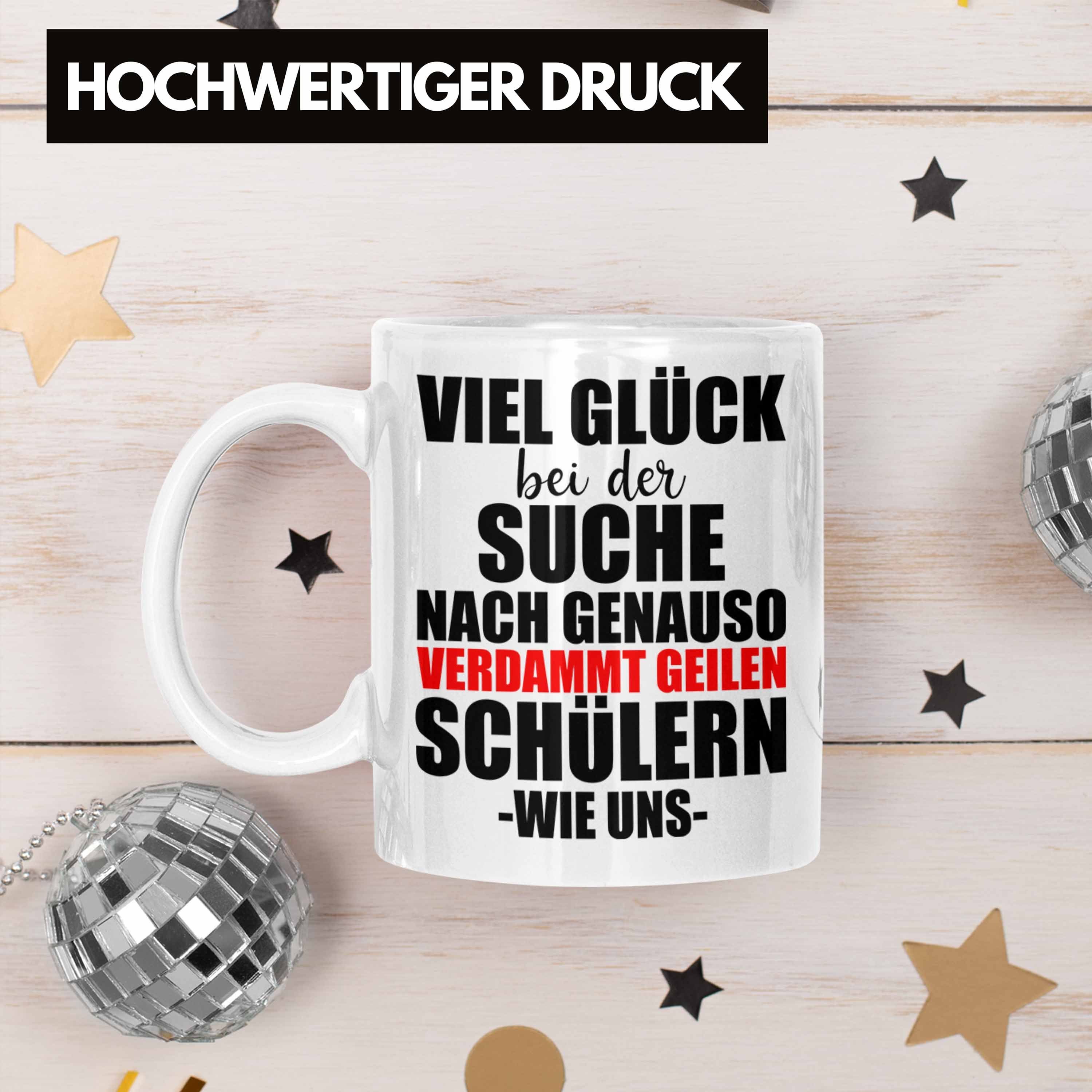 Trendation Tasse Trendation - Lehrerin Lehrer Abschiedsgeschenk Tasse Abschied von Schü