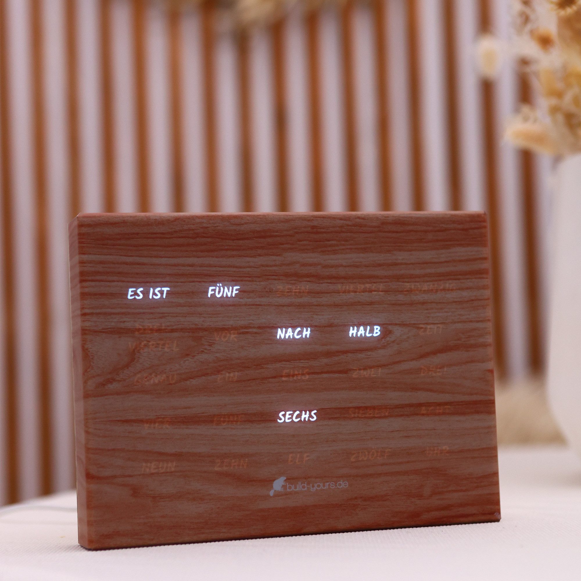 build-yours.de Standuhr BoxClock PLA - Die günstig online kaufen