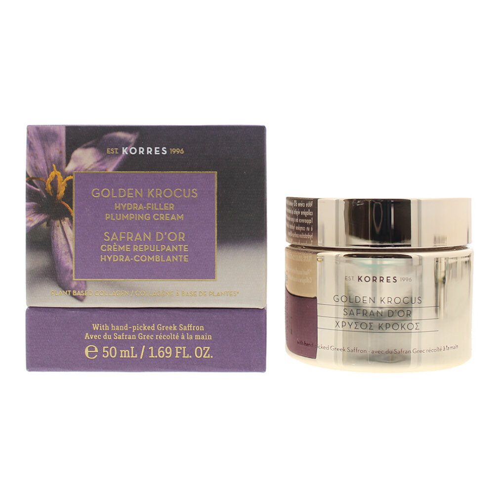 Korres Gesichtspflege Golden Krocus Hydra-Filler Plumping Cream 50ml