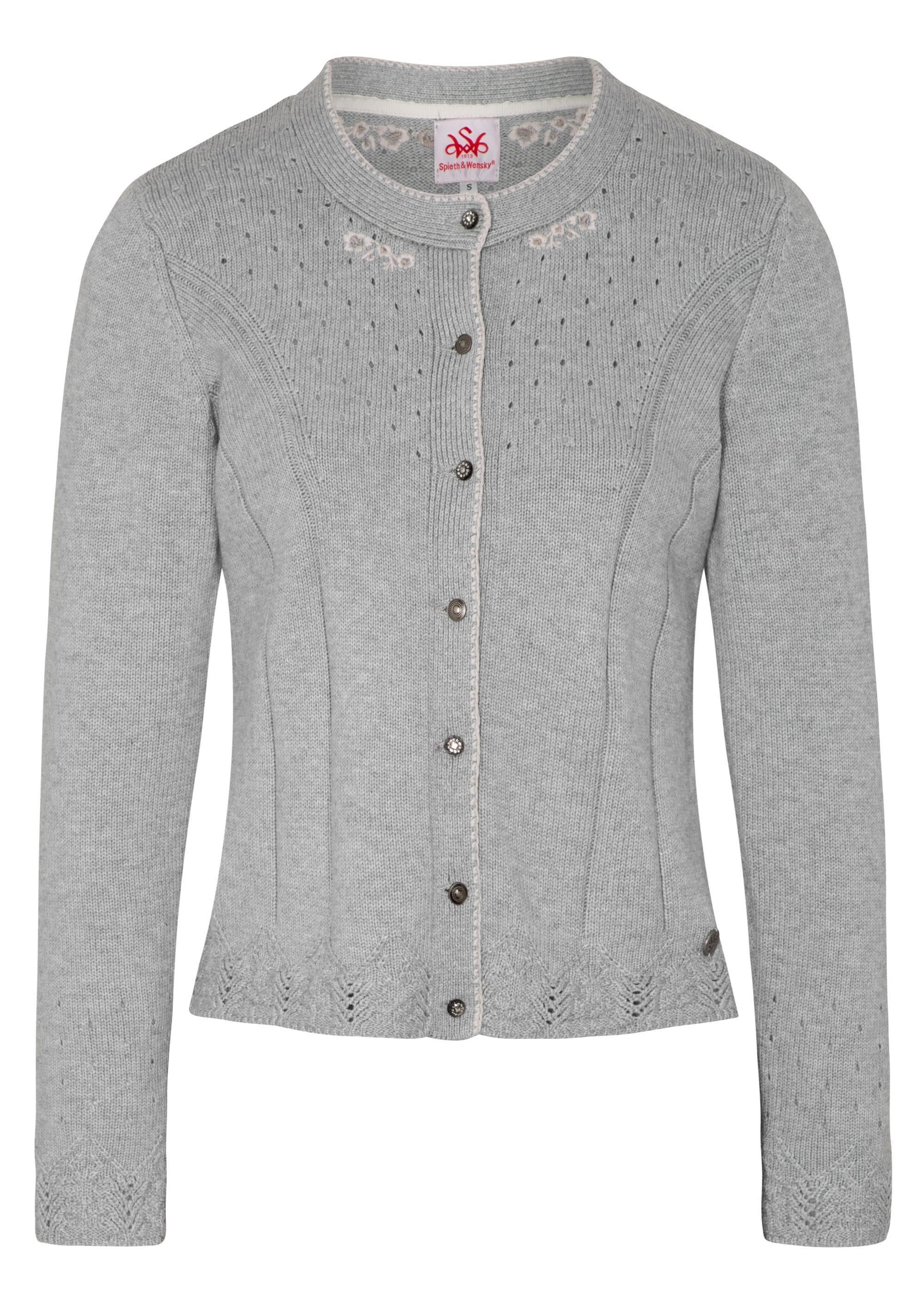 Spieth & Wensky Strickjacke Arianna mit schönen Strickdetails