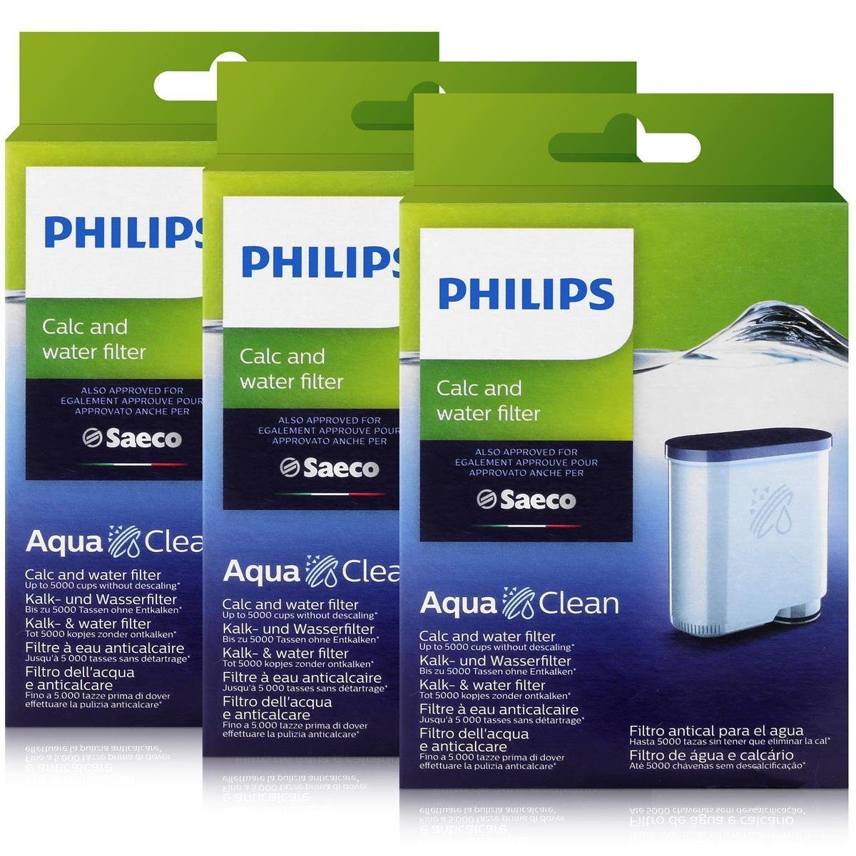 Saeco Wasserfilter Philips CA6903/10 AquaClean Wasserfilter für Saeco Philips Automaten (