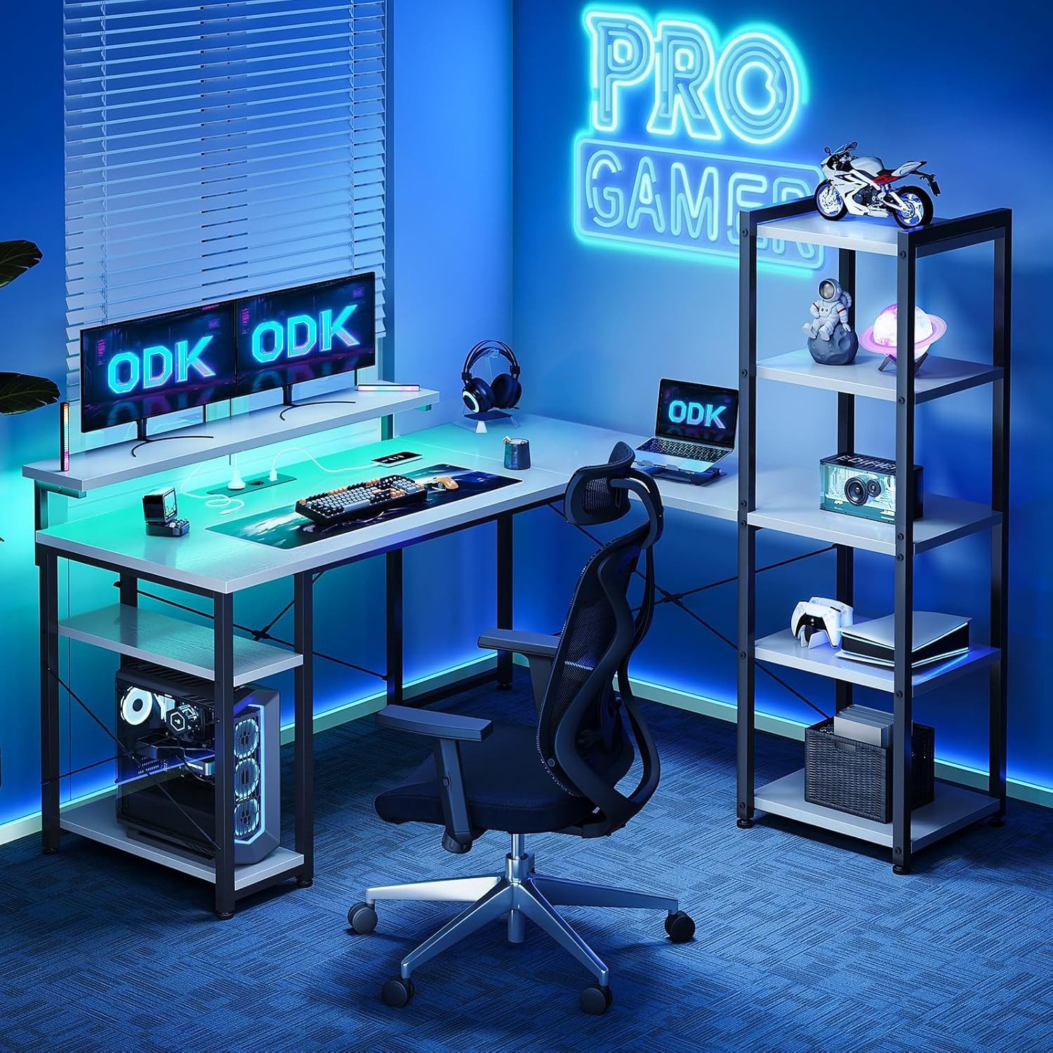 ODK Gamingtisch ODK L Form Gaming günstig online kaufen