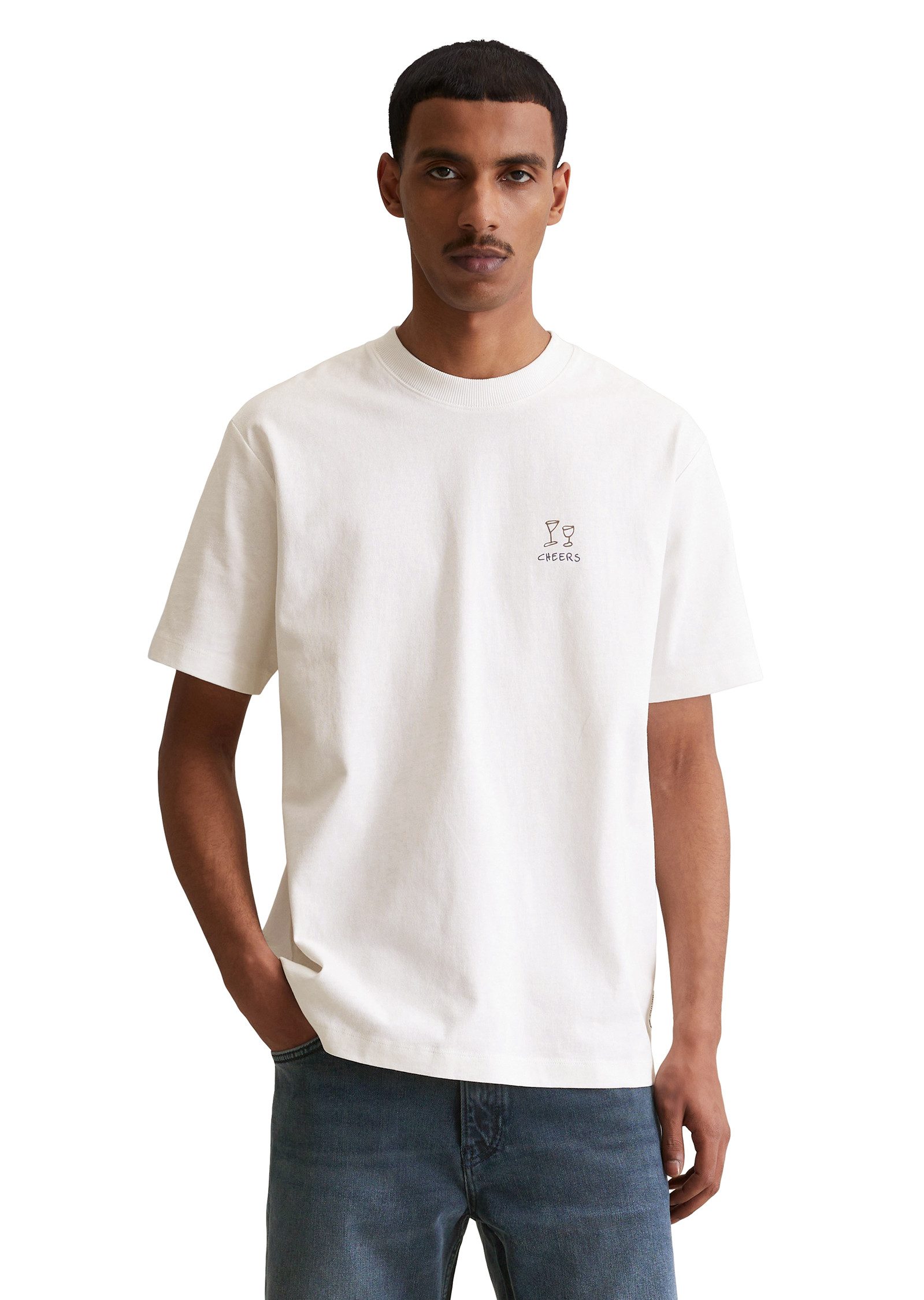 Marc O'Polo DENIM T-Shirt Rundhals, relaxed günstig online kaufen