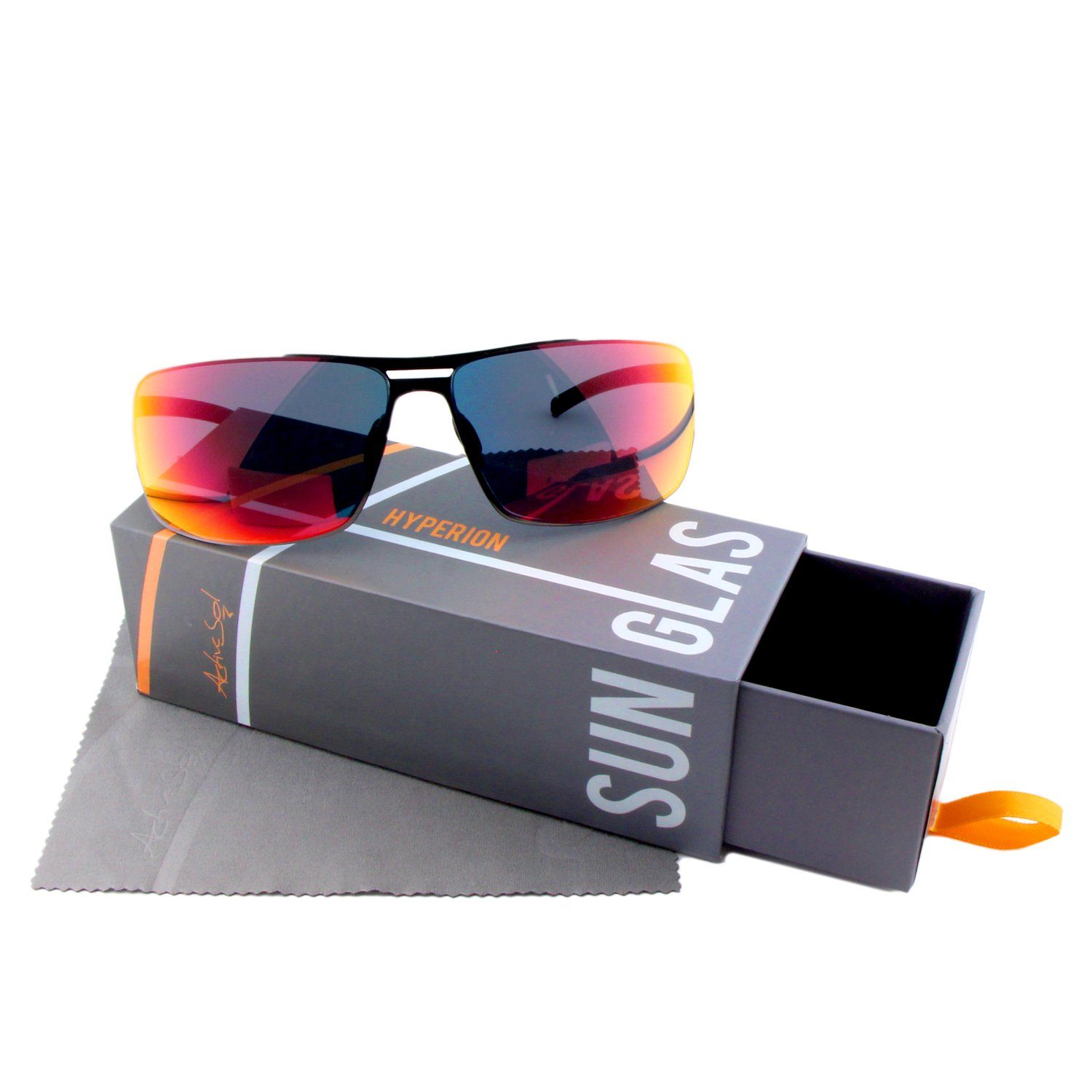 ActiveSol Sonnenbrille für Herren Hyperion nicht polarisiert, Lotuseffekt