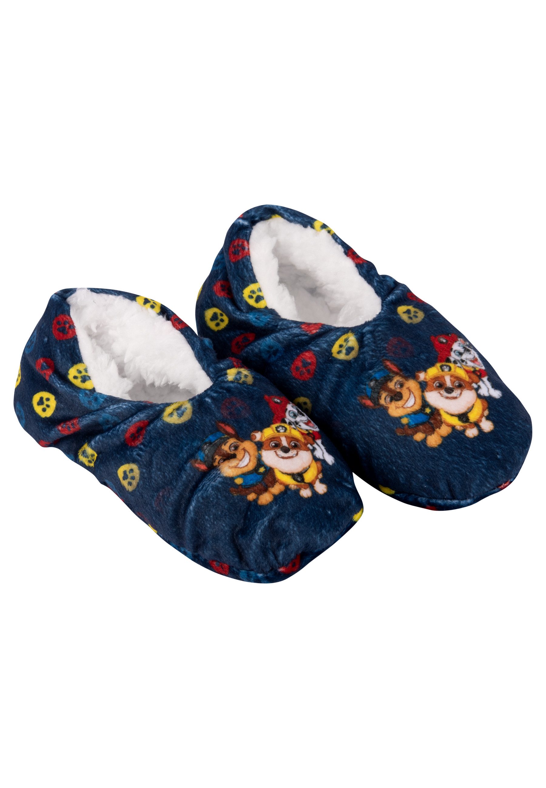 United Labels® Paw Patrol Homesocks für Jungen ABS Winter Домашняя обувь gefüttert Blau Hausballerinas
