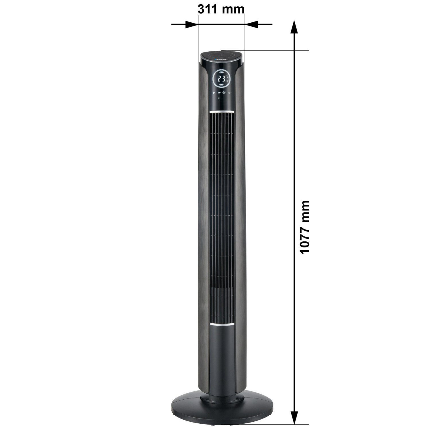 Blaupunkt Turmventilator AFT801, 45 W, kg 50/60 V Hz, ~ 4,3 220-240