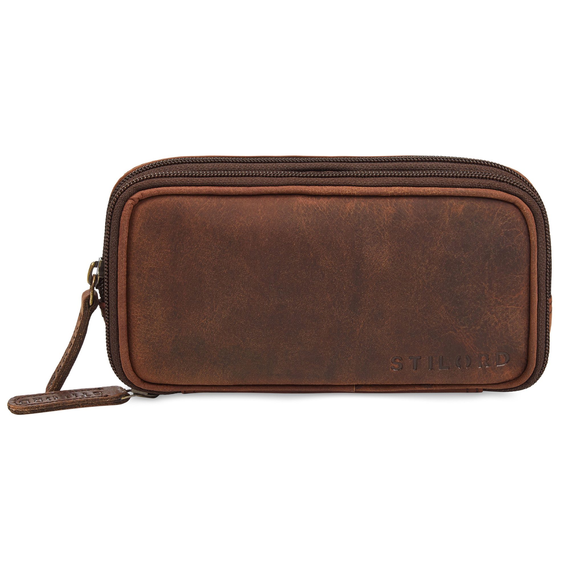 STILORD Etui "Fiore" Leder Federmappe Vintage