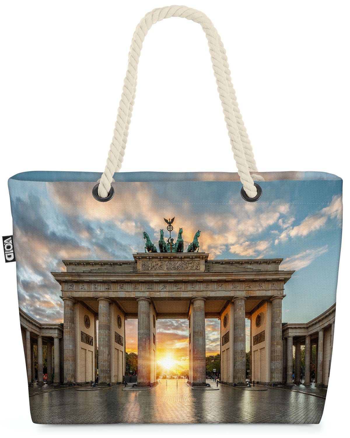 VOID Strandtasche (1-tlg), Berlin Brandenburger Tor Berliner Branderburger Tor Reichstag East Si