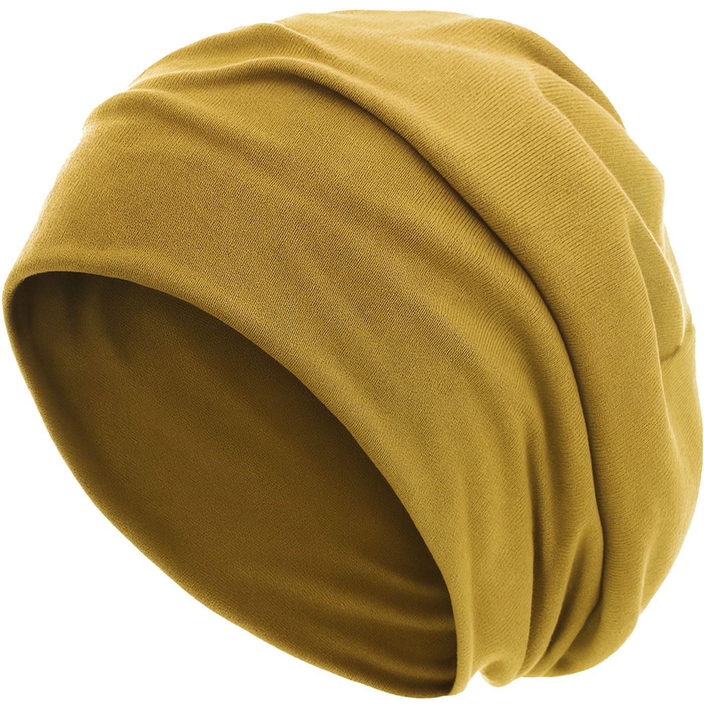 style3 Beanie (1-St) Mütze Damen Herren Haube Sommer Herbst XXL Chemo Schlafmütze Cap