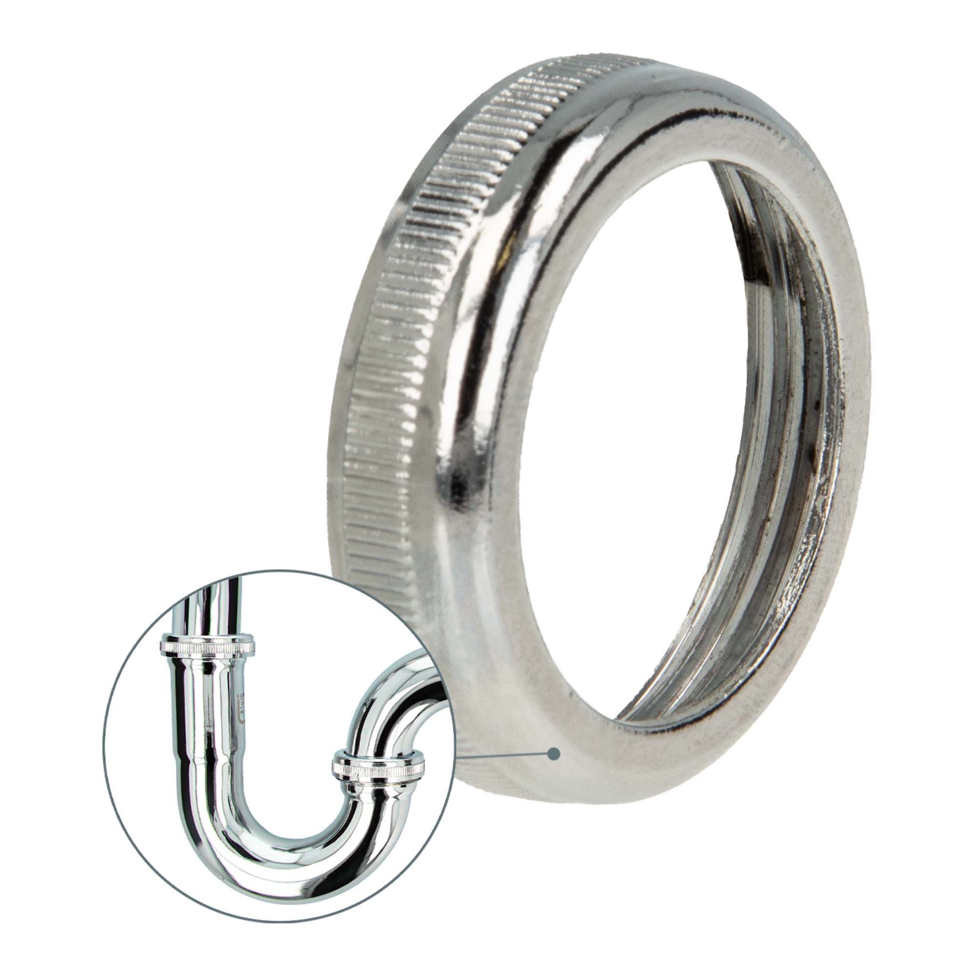 tecuro Siphon Rändelmutter - Verbindungsmutter 1 1/4 für Waschtisch-Siphons günstig online kaufen