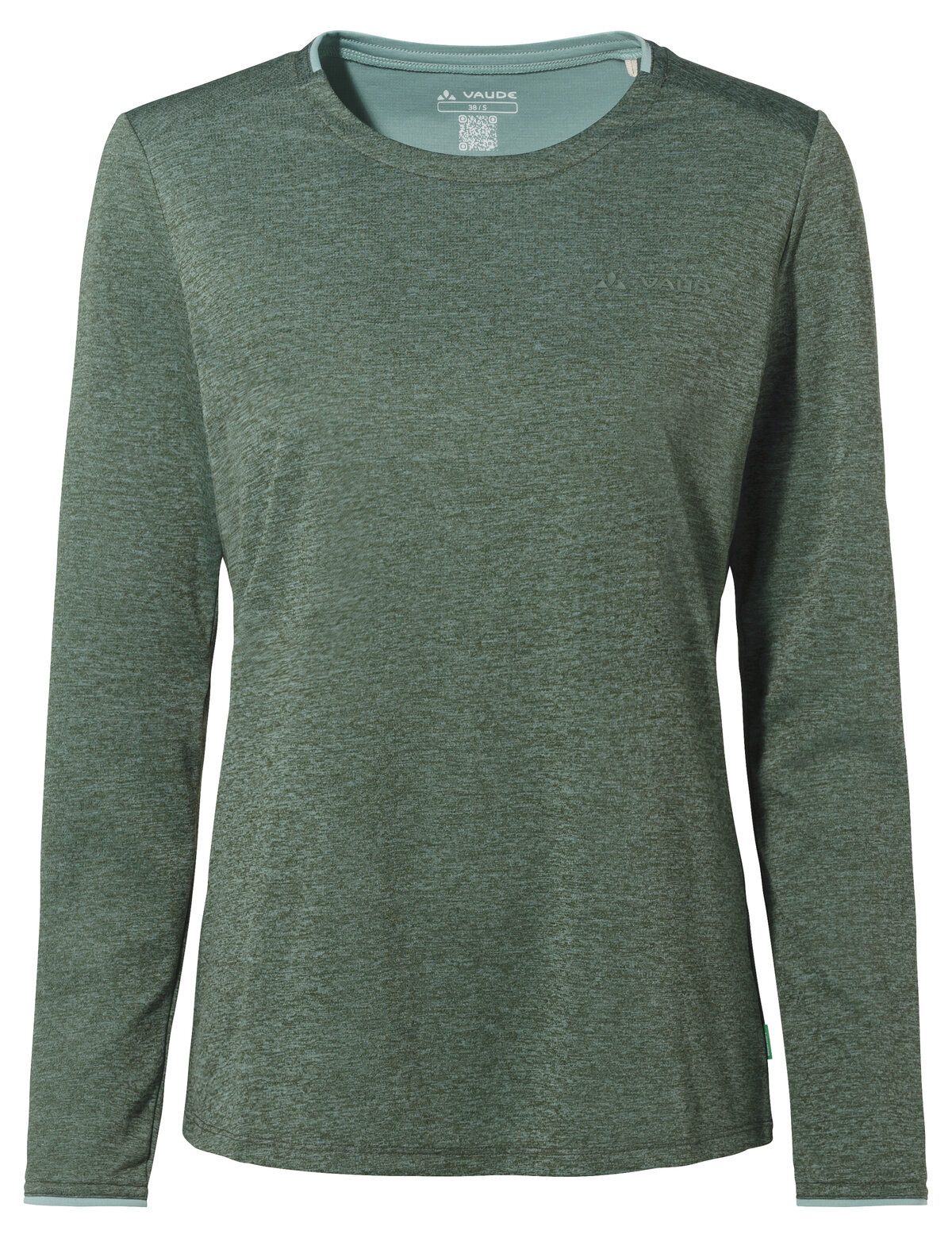 VAUDE Longsleeve WOMEN'S ESSENTIAL LS T-SHIRT sportliche Passform, langärmlig, mit Rundhalsausschnitt