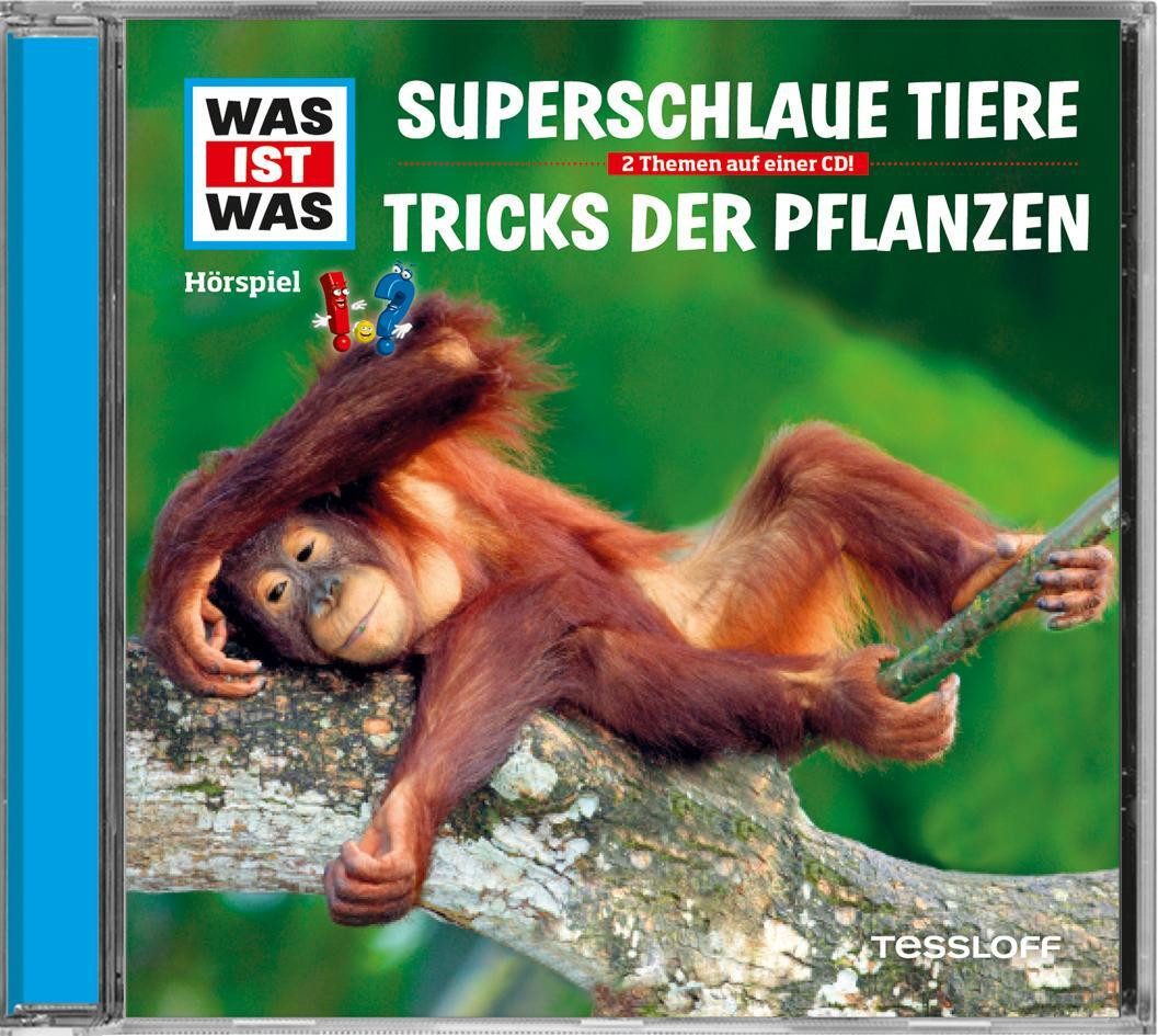 Tessloff Verlag Hörspiel WAS IST WAS Hörspiel-CD: Superschlaue Tiere/ Tricks der Pflanzen