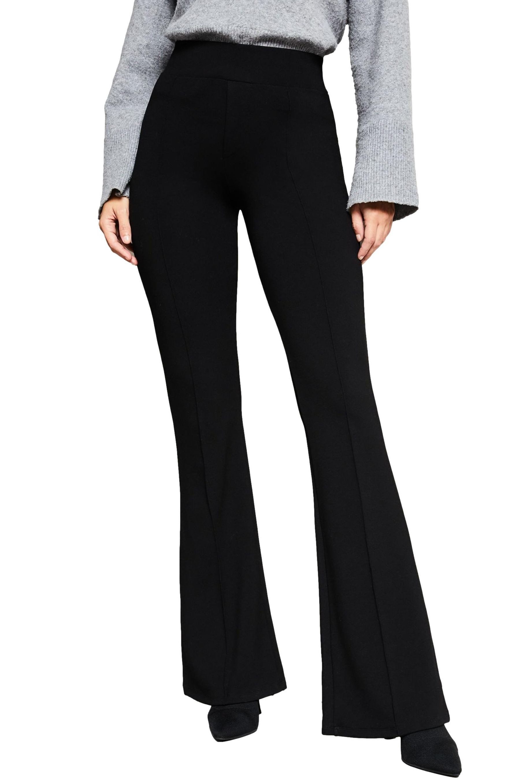 LIPSY Taillenhose Lipsy ausgestellte Hose mit hoher Taille, Petite (1-tlg) günstig online kaufen