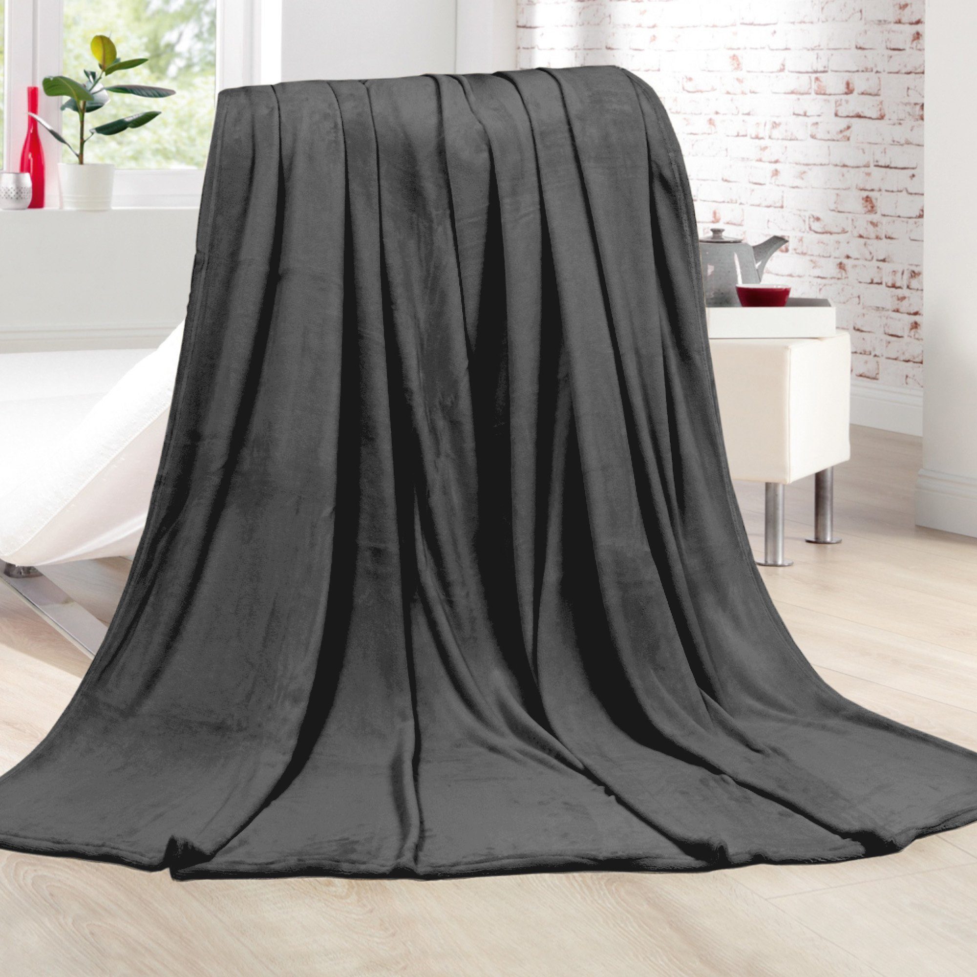 Wohndecke Cashmere Touch XXL, Bestlivings, Kuscheldecke Flauschige Decke für Sofa, Couch und Bett, Tagesdecke