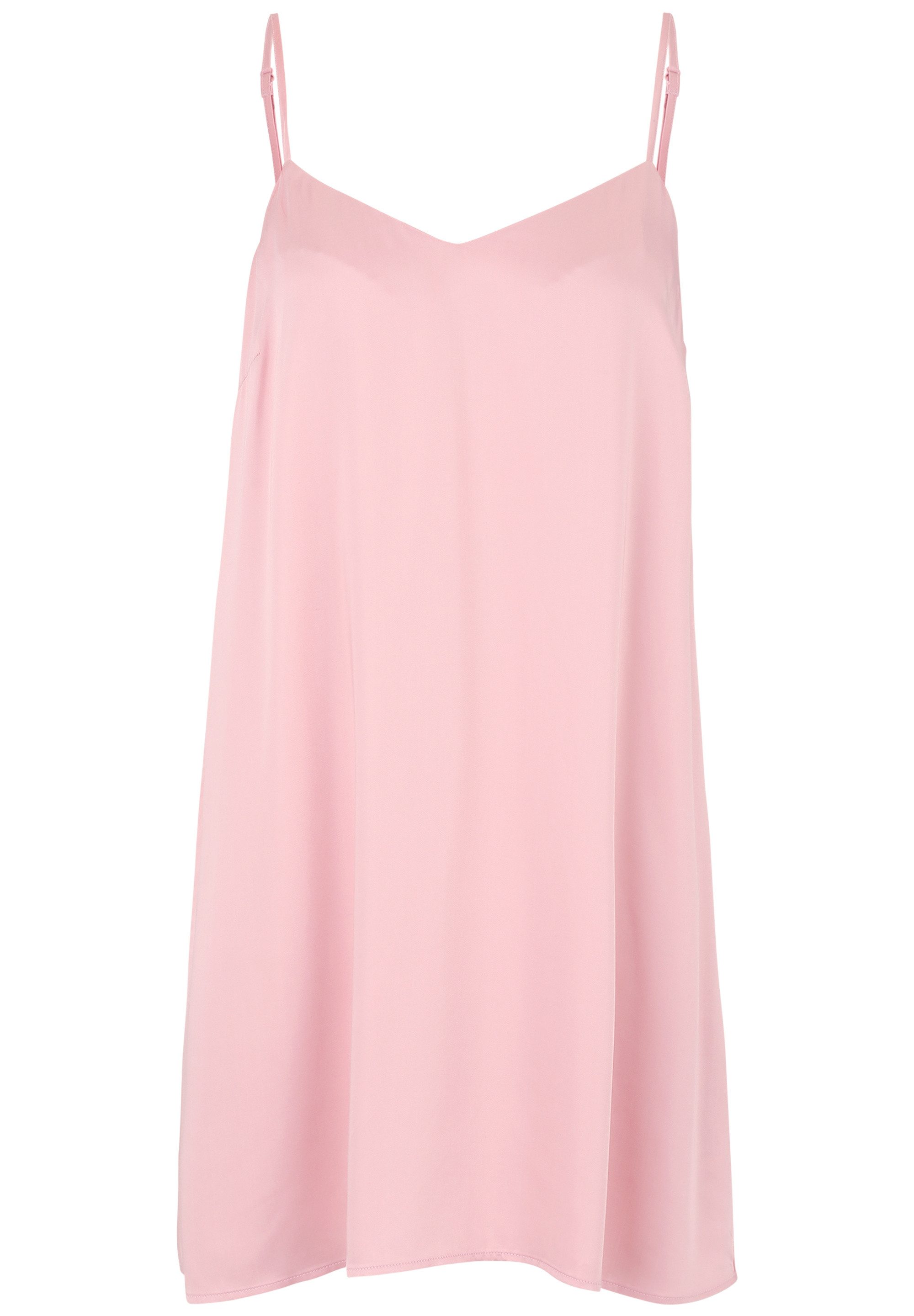 Les Lunes Negligé BLOOM Sleep Dress shiny Nachthemd, Satin Optik, weich, atmungsaktiv, Slip Dress, Sleepwear