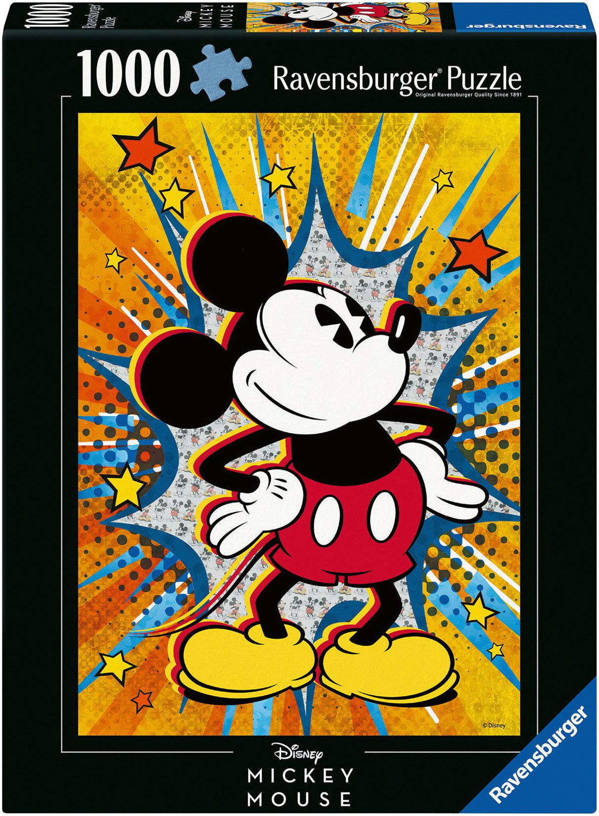 Ravensburger Puzzle Disney Mickey Mouse, Retro günstig online kaufen