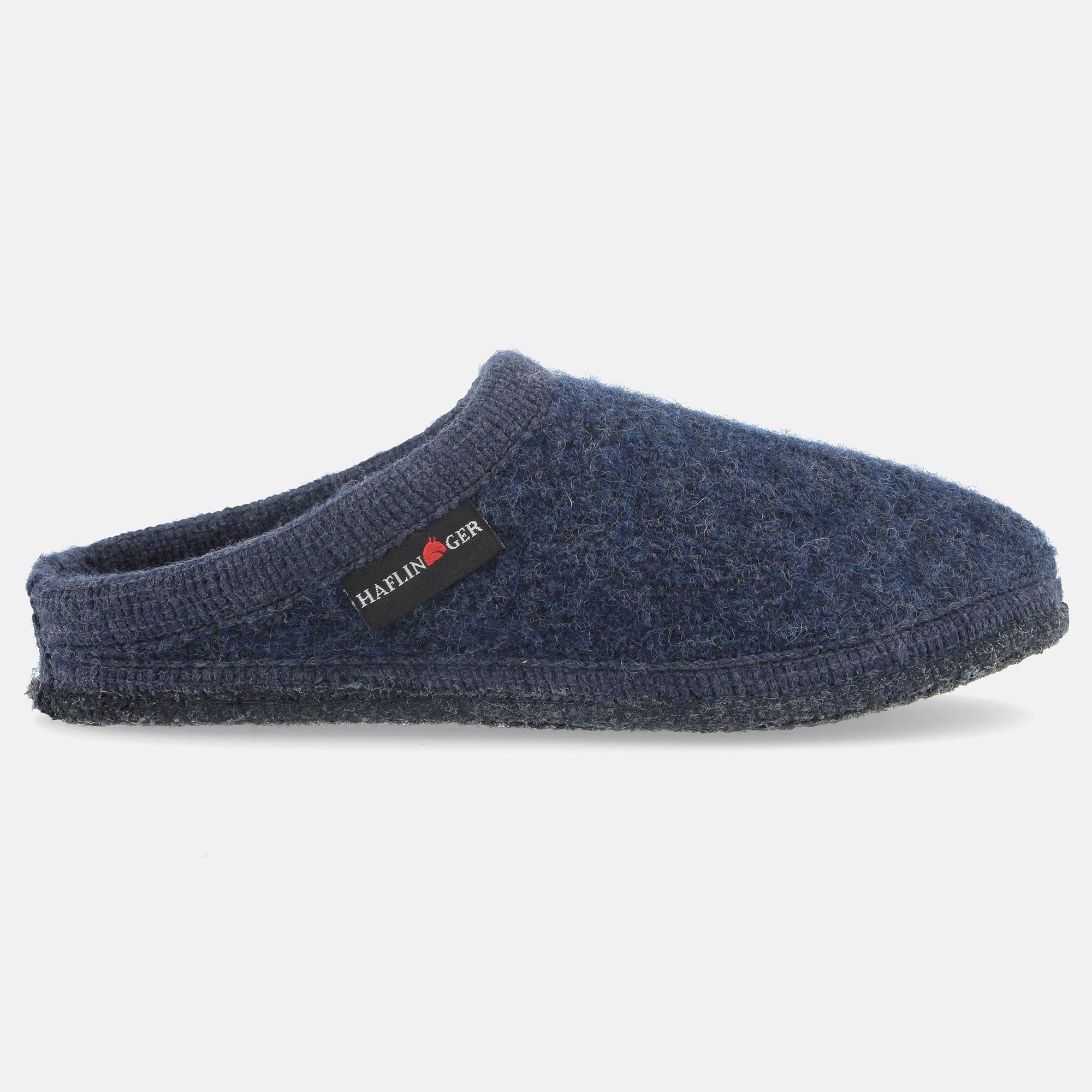 Haflinger Alaska Hausschuh Pantoffel aus gewalkter Wolle Hausschuh