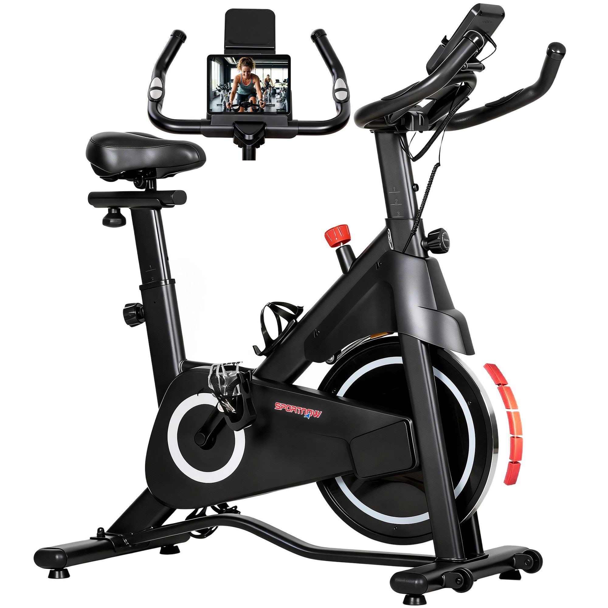 Heimtrainer Heimtrainer, stationäres, verstellbarer Magnetwiderstand