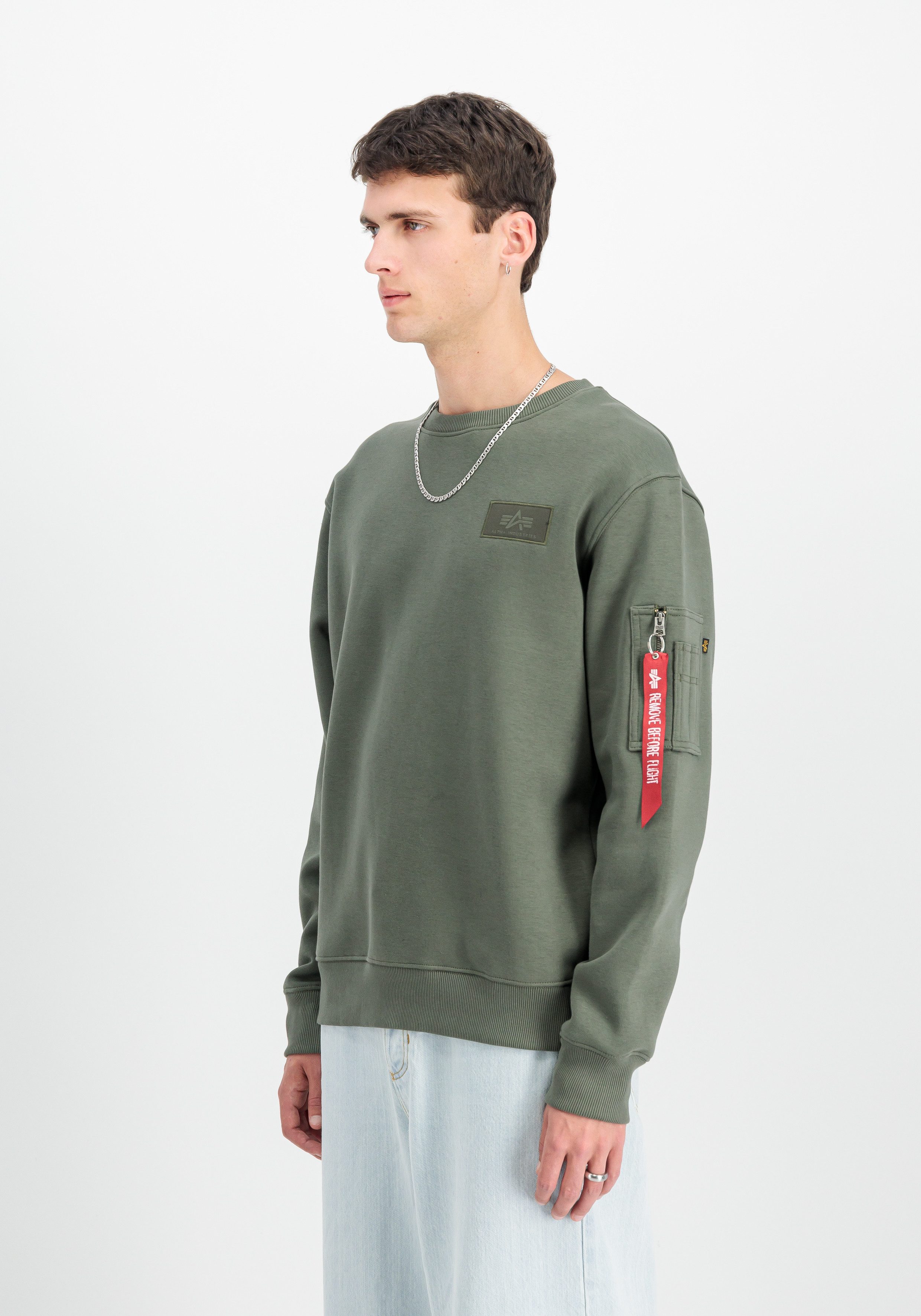 Alpha Industries Sweatshirt Back Print Crewneck