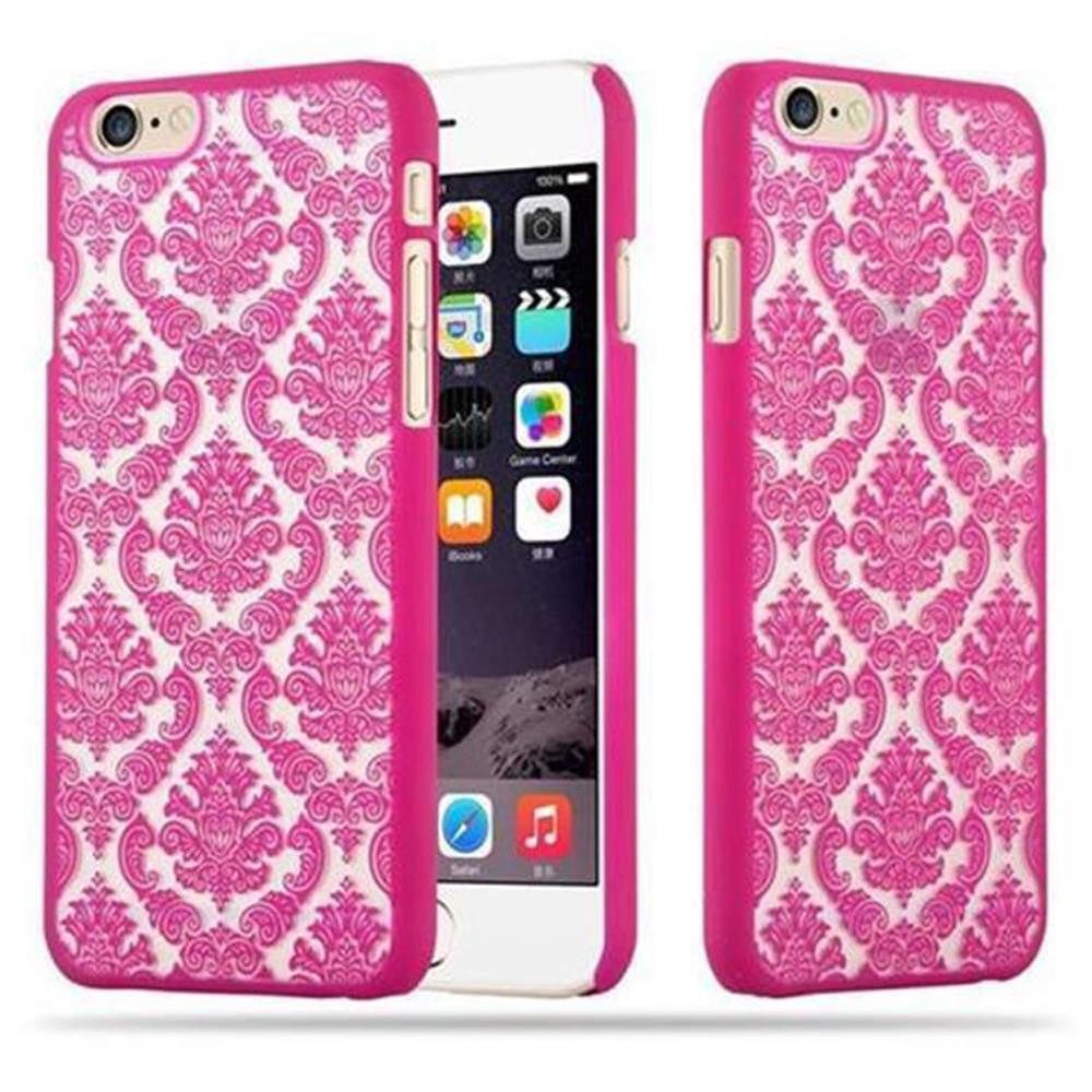 Cadorabo Handyhülle für iPhone 6 / 6S Hülle Apple iPhone 6 / 6S, Handy Schutzhülle - Hülle - Robustes Hard Cover Back Case Bumper