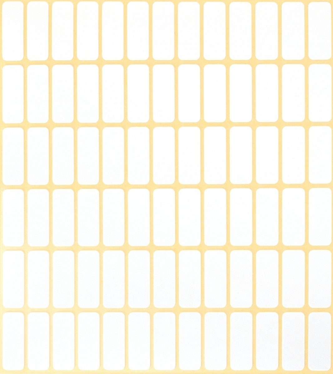 Etiketten Etiketten 20x8mm VE=2184 Stück weiß